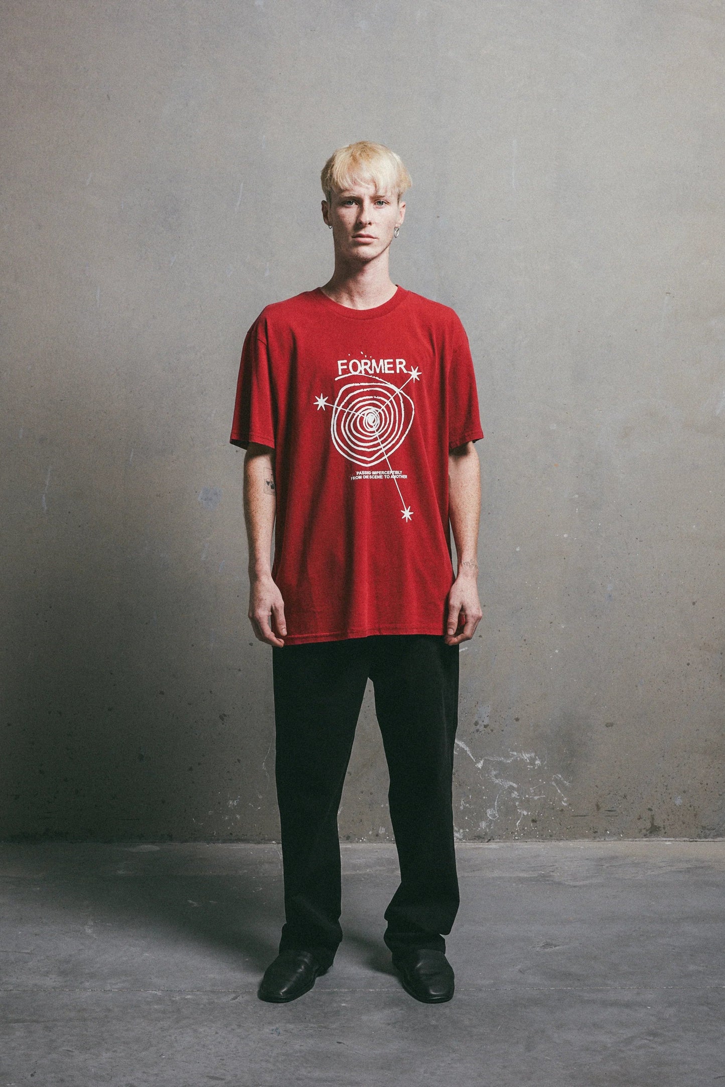 MINDLESS TEE (Washed Crimson)