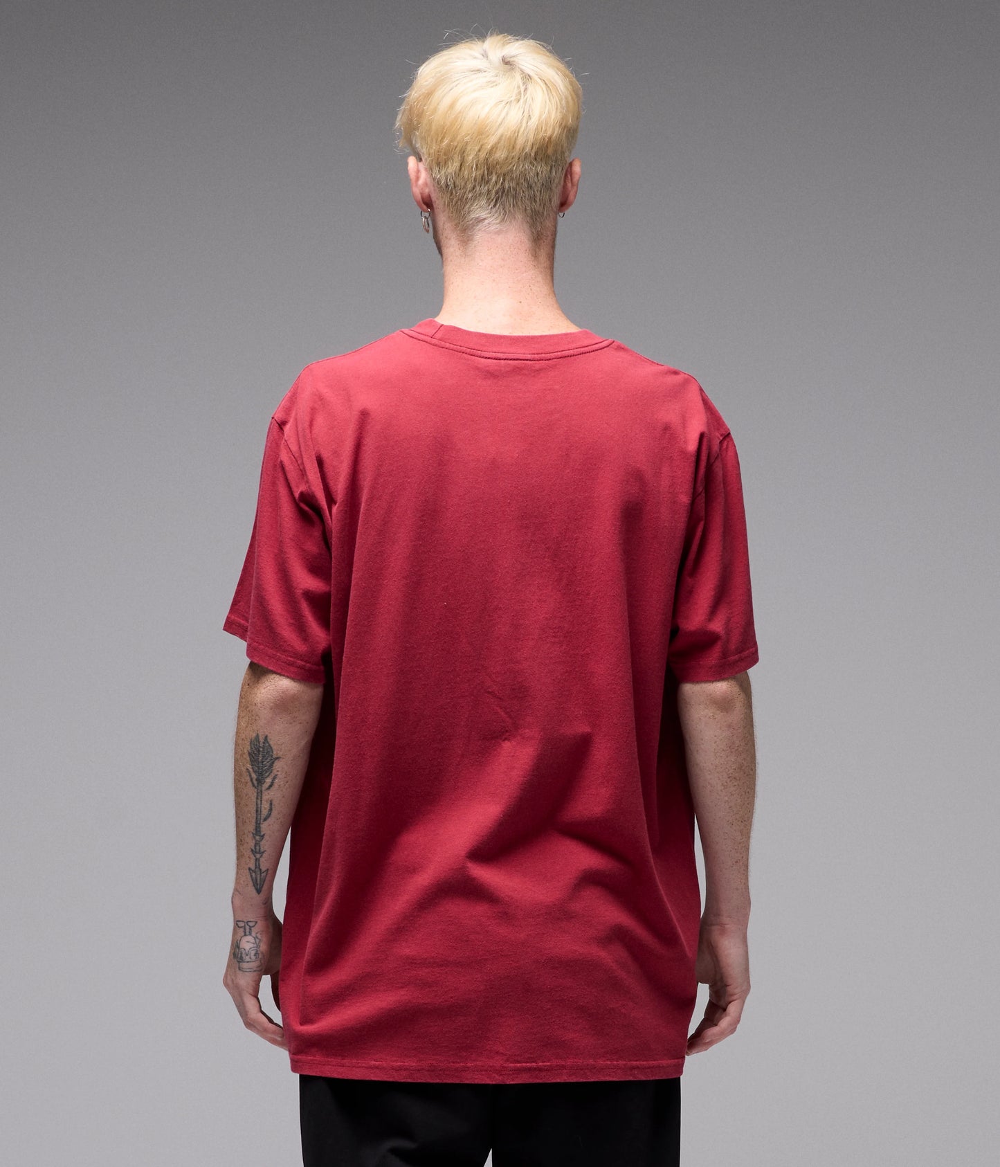 MINDLESS TEE (Washed Crimson)