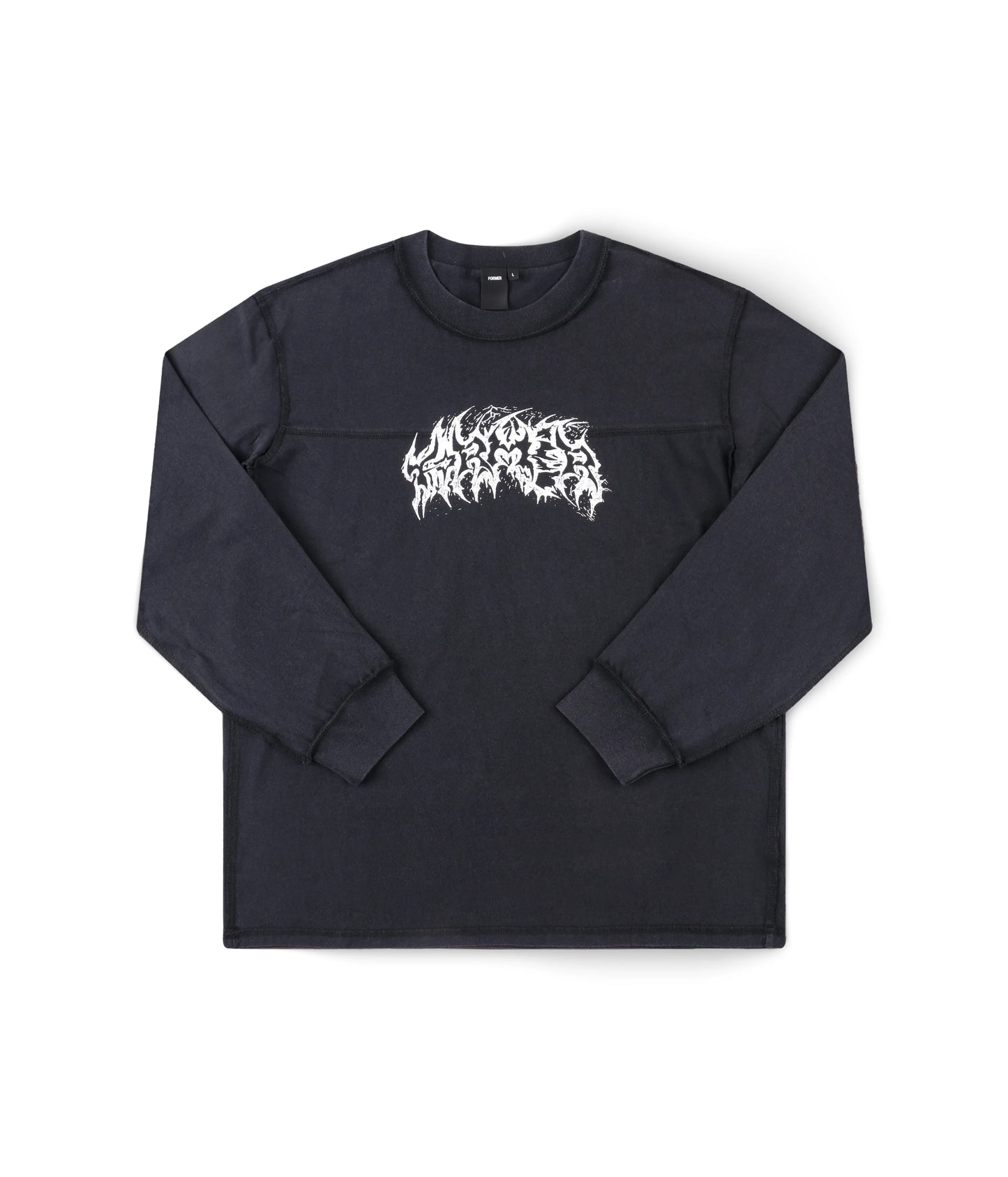 PRAISE LS TEE (Wash Black)