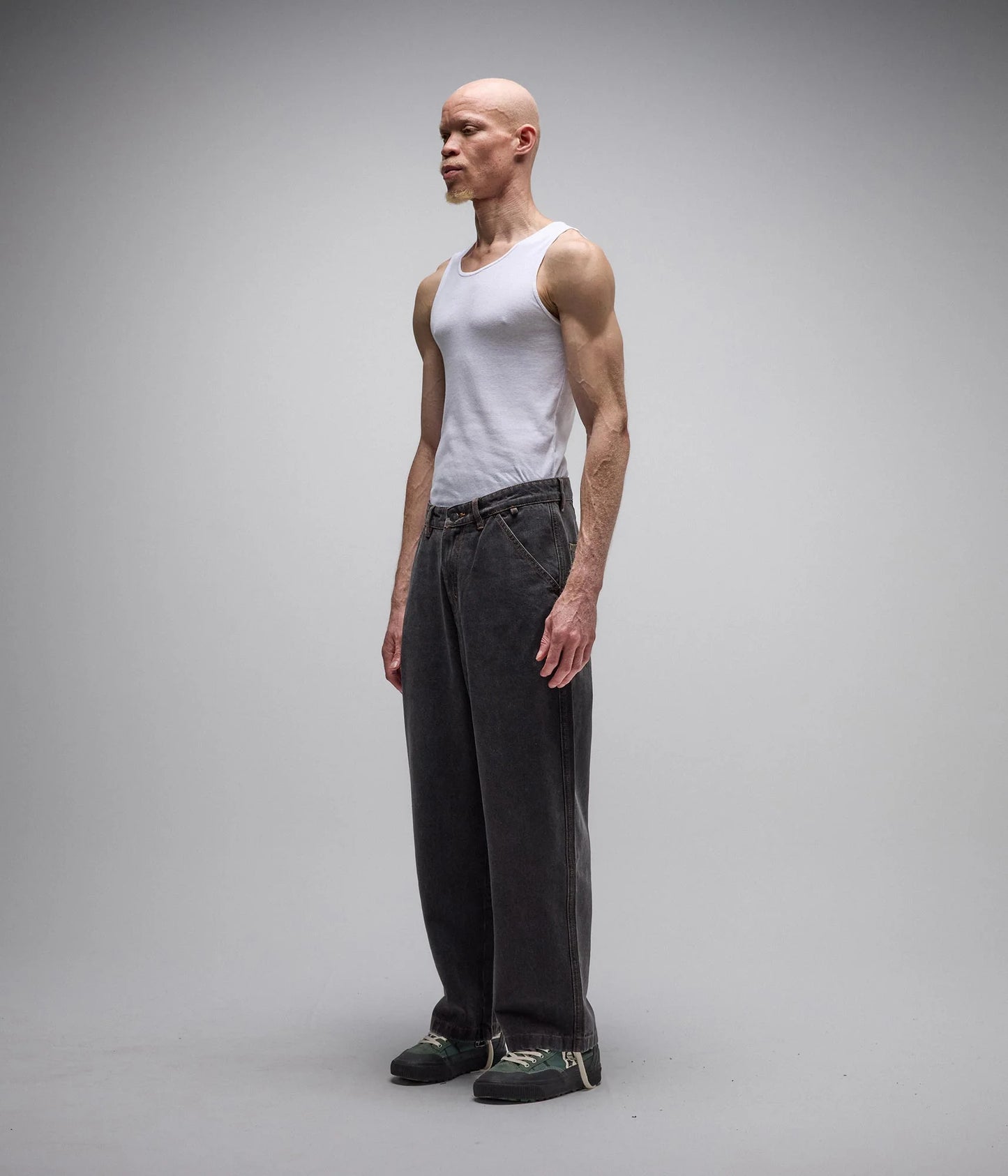 REYNOLDS DENIM JEANS (Washed Black)