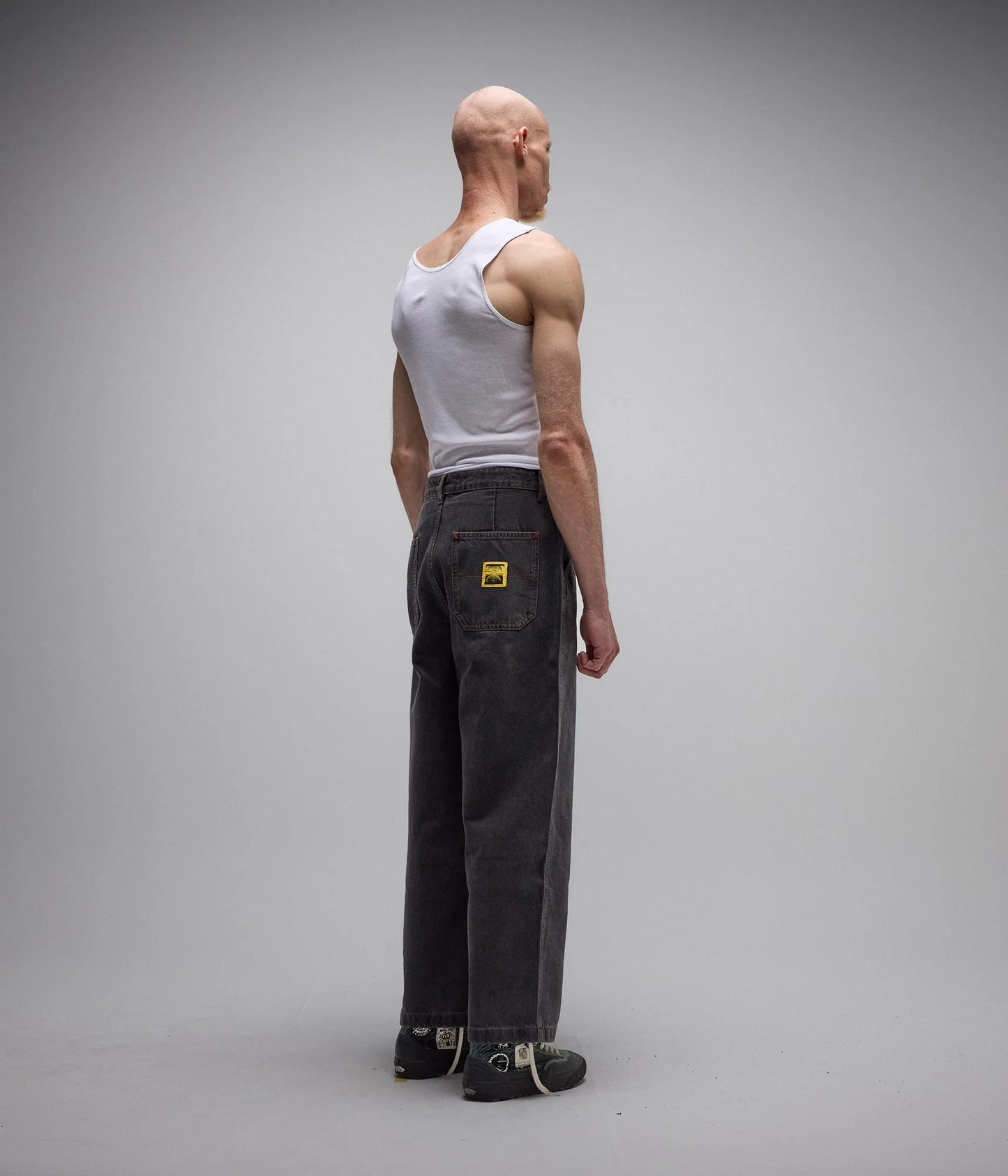 REYNOLDS DENIM JEANS (Washed Black)