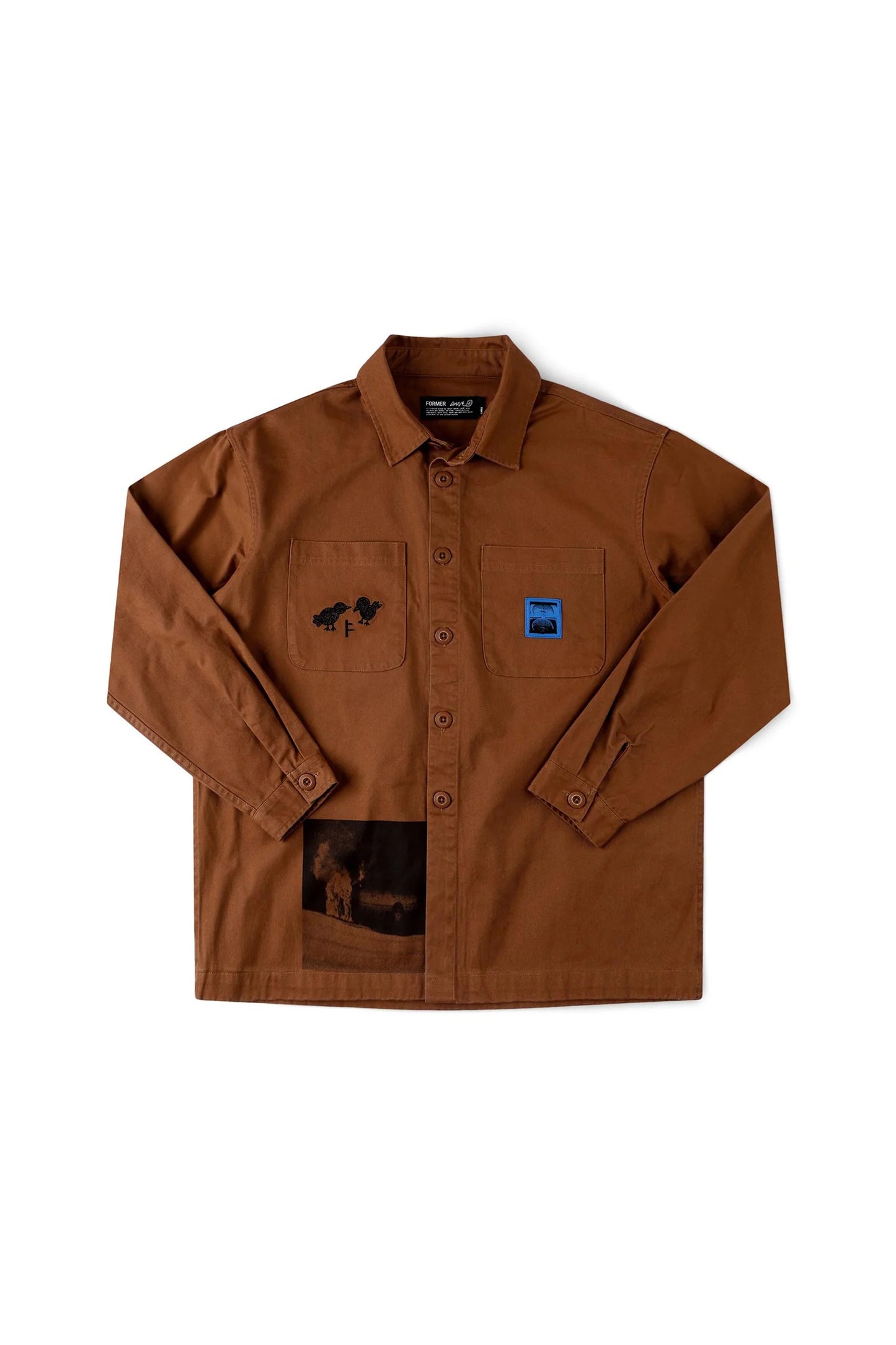 DXD REYNOLDS OVERSHIRT (Brown)