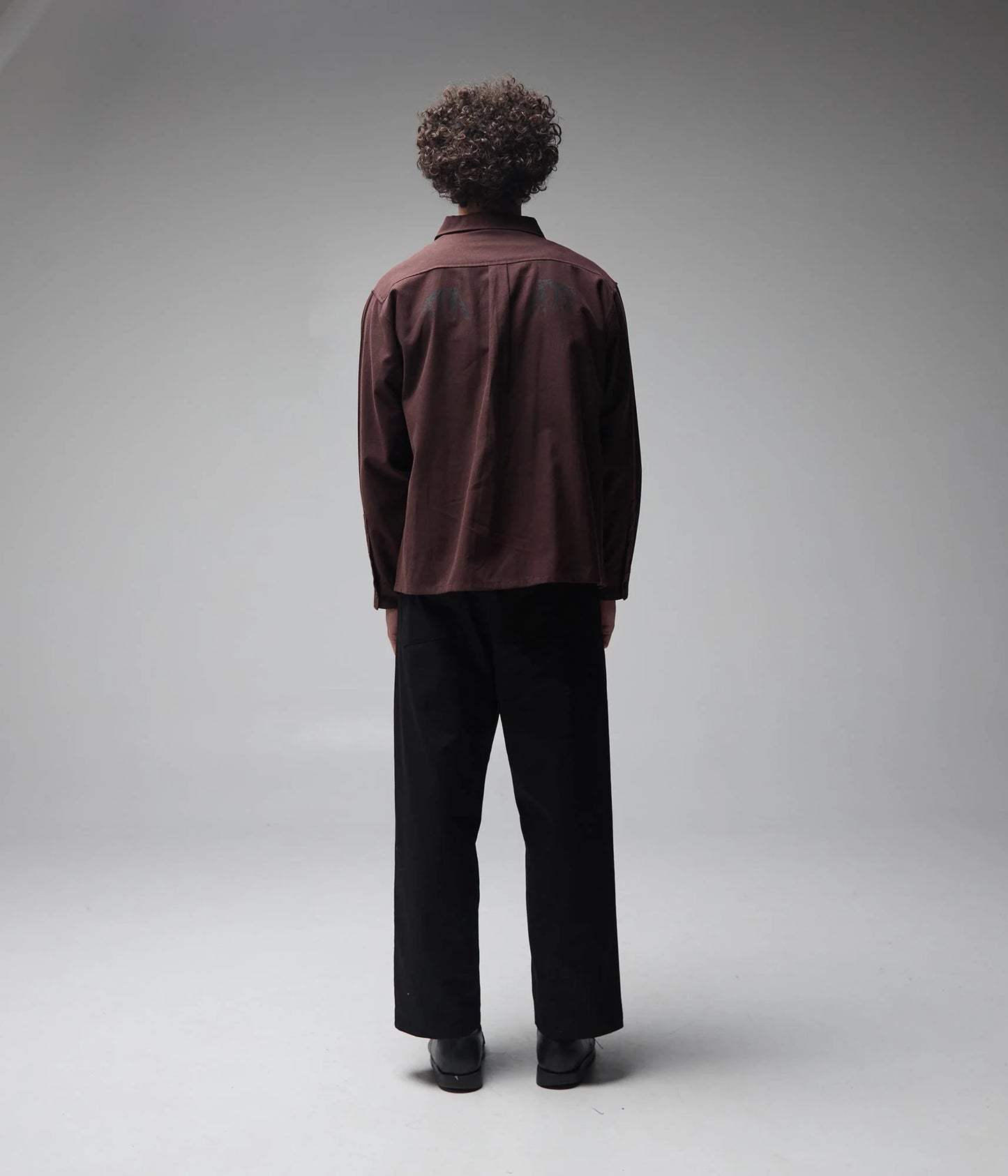 VIVIAN ENGINEERED LS SHIRT (Bark)
