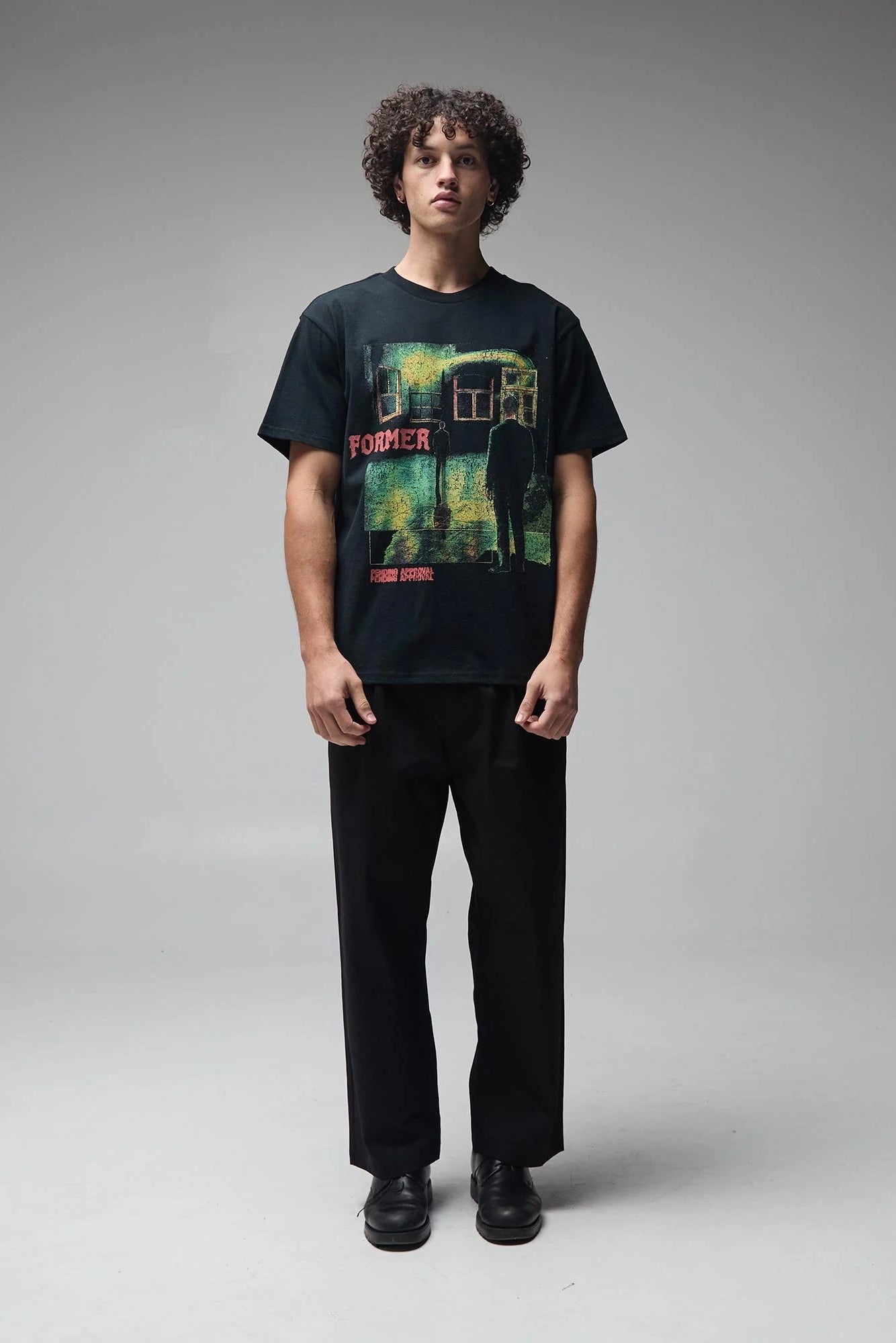 MIND GLASS TEE (Black)