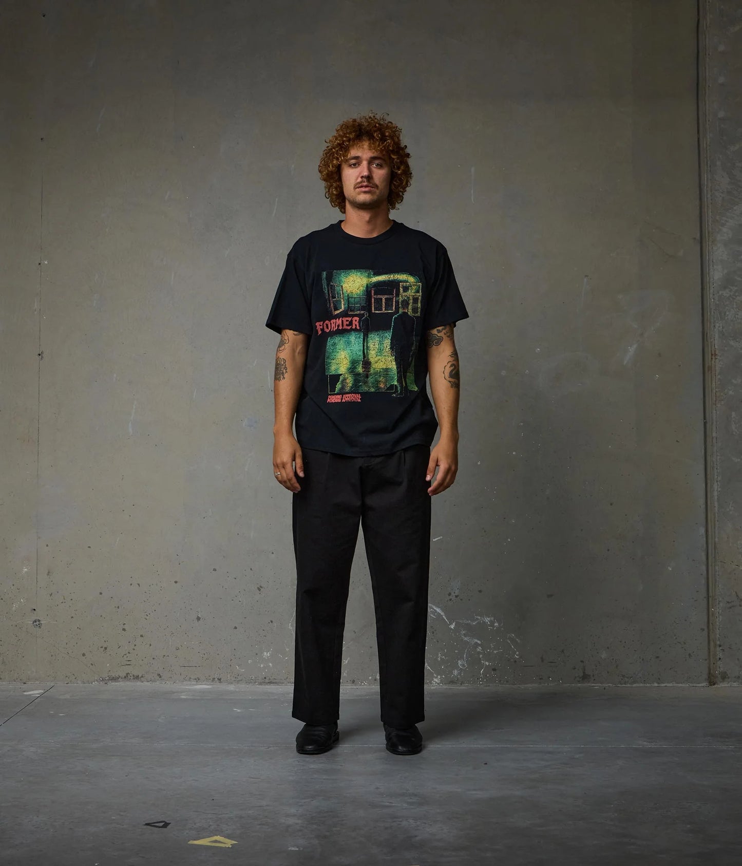 MIND GLASS TEE (Black)