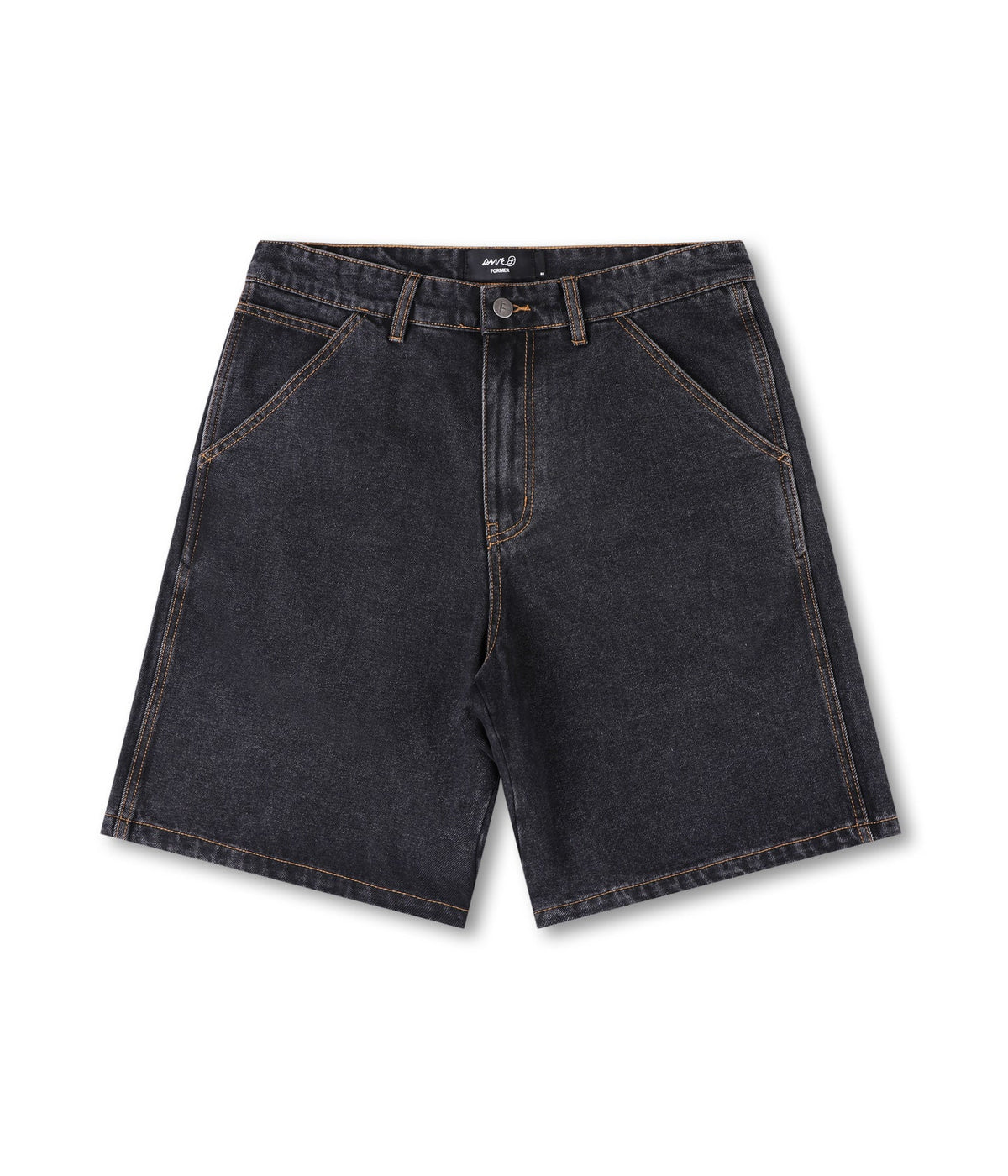 REYNOLDS 21" DENIM WALKSHORT (Washed Black)