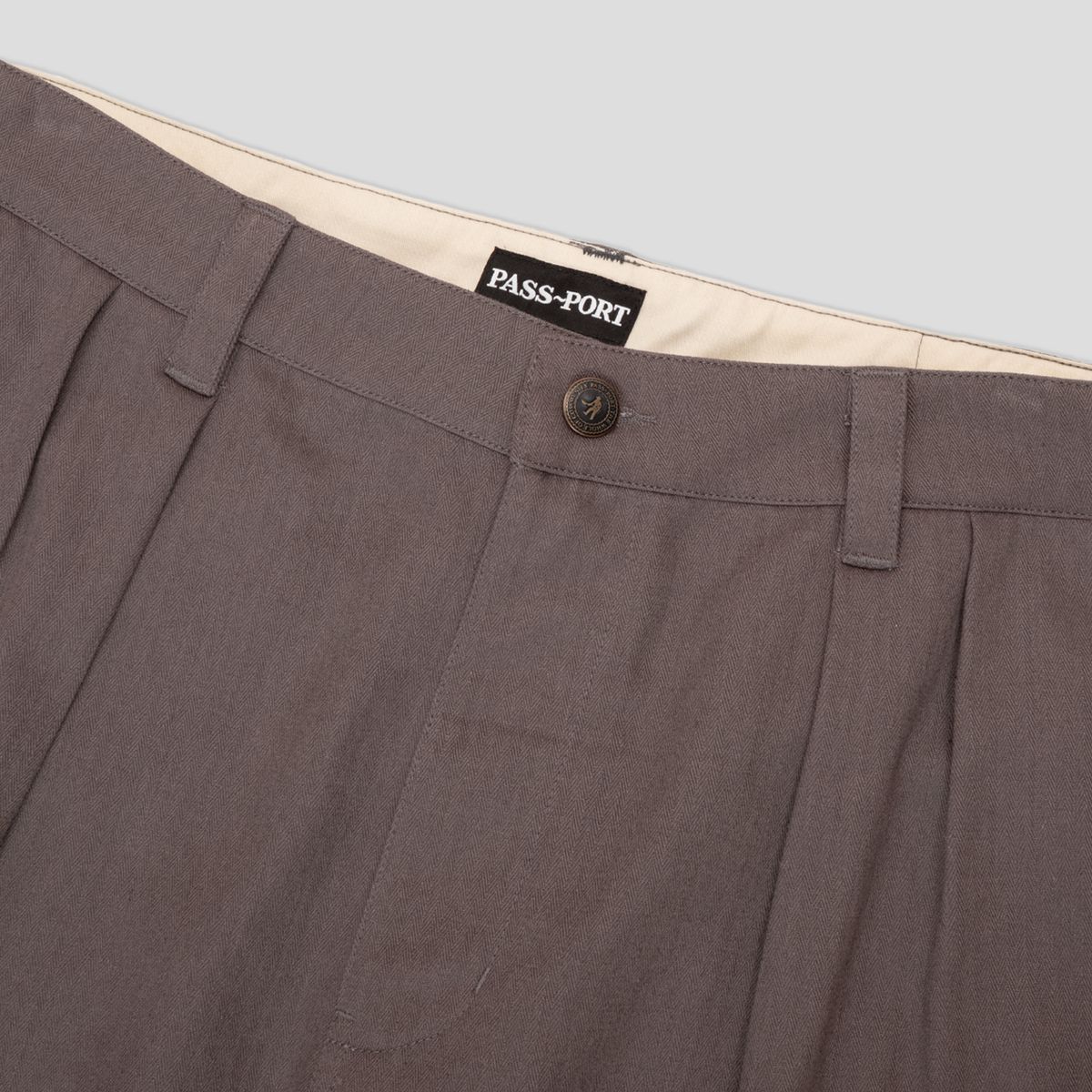 HERRINGBONE LEAGUES CLUB PANT (Dusty Brown)