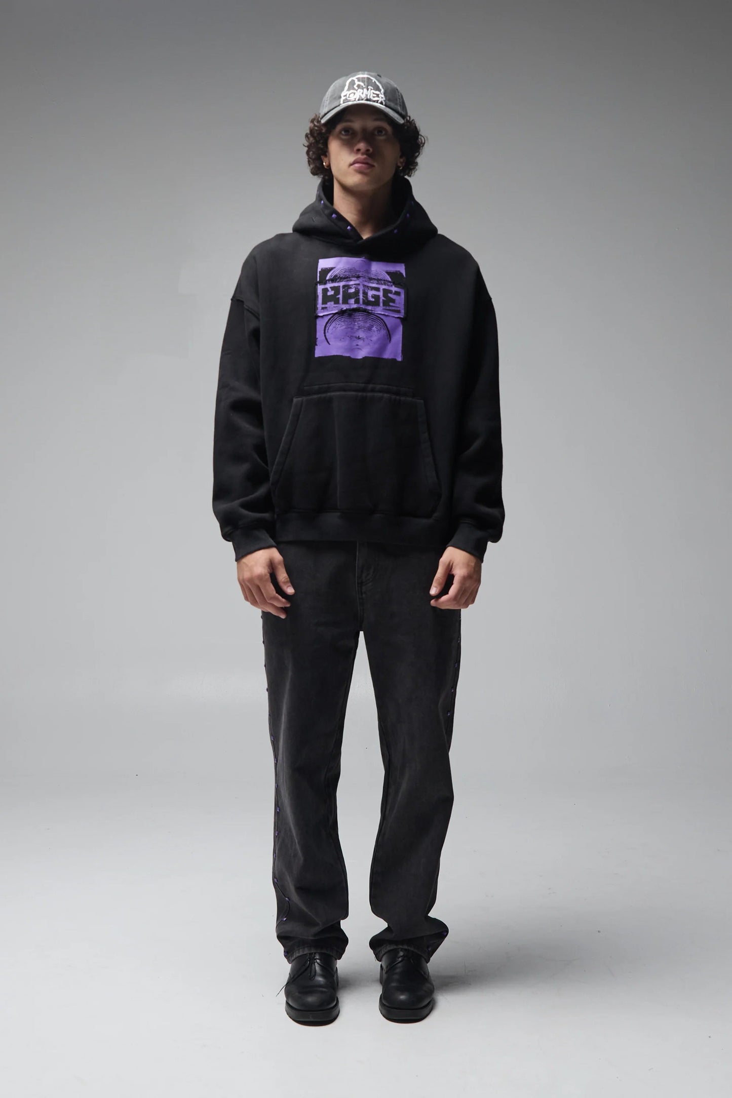 CORP BOXY HOOD (Merch Black)