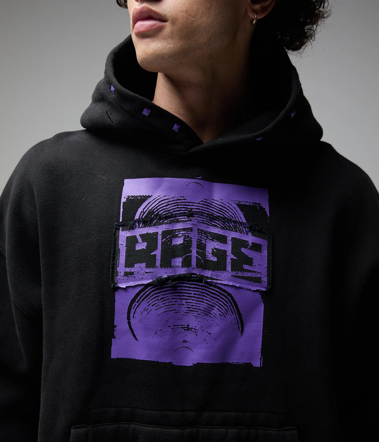CORP BOXY HOOD (Merch Black)