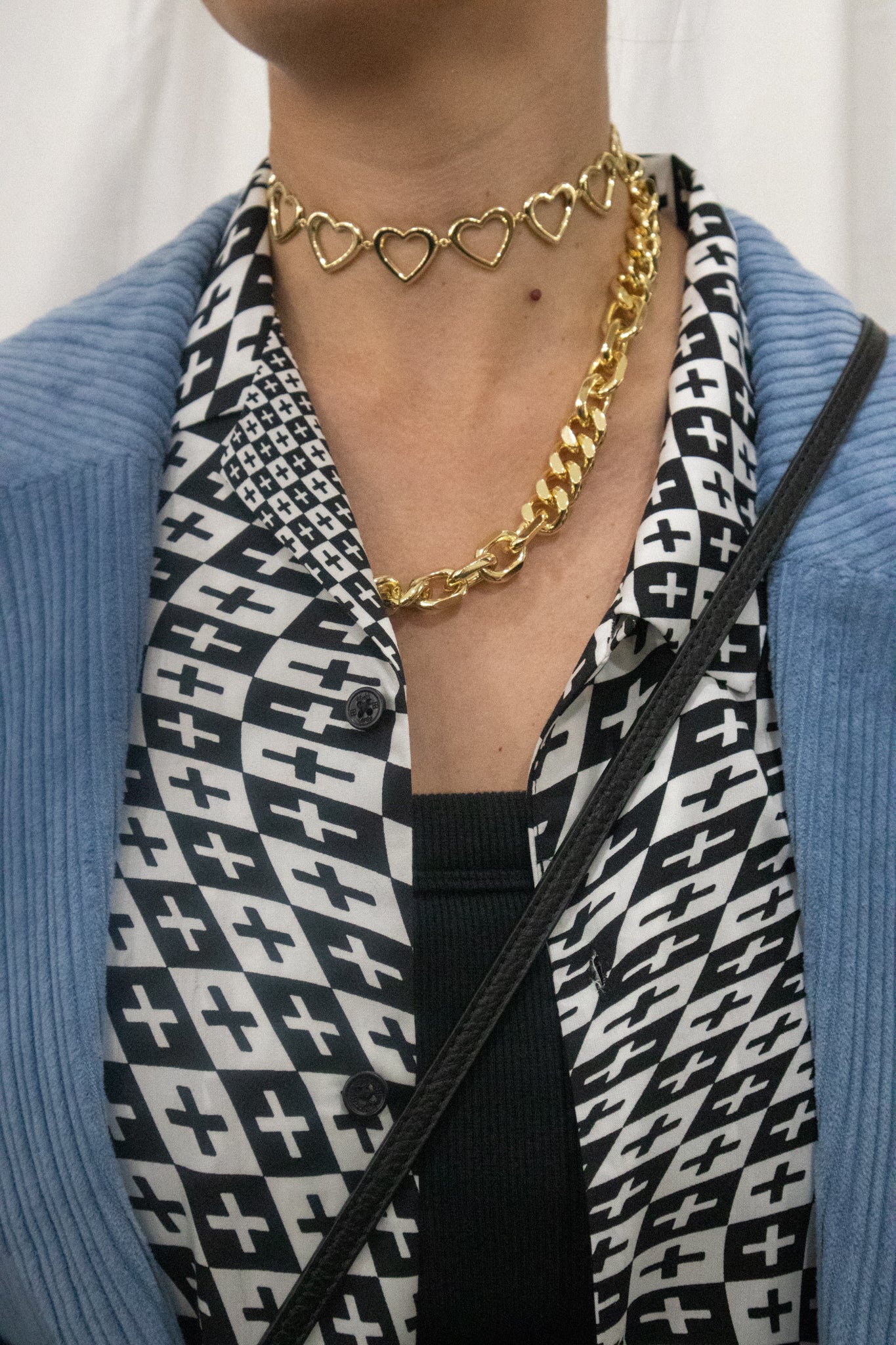 HARD CORE HEART CHOKER (Gold)