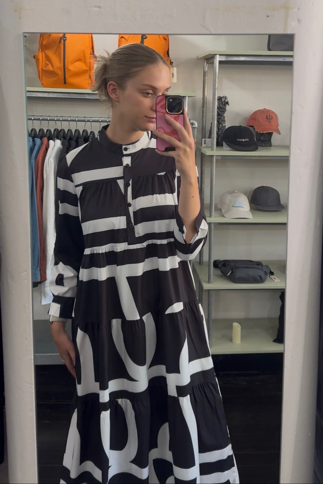 WAKANA PATTERN O/S DRESS