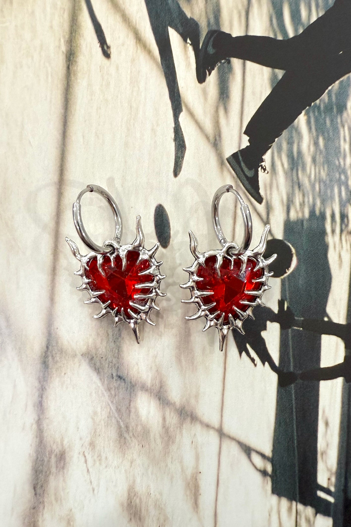 HEART OF THE DEVIL EARRINGS