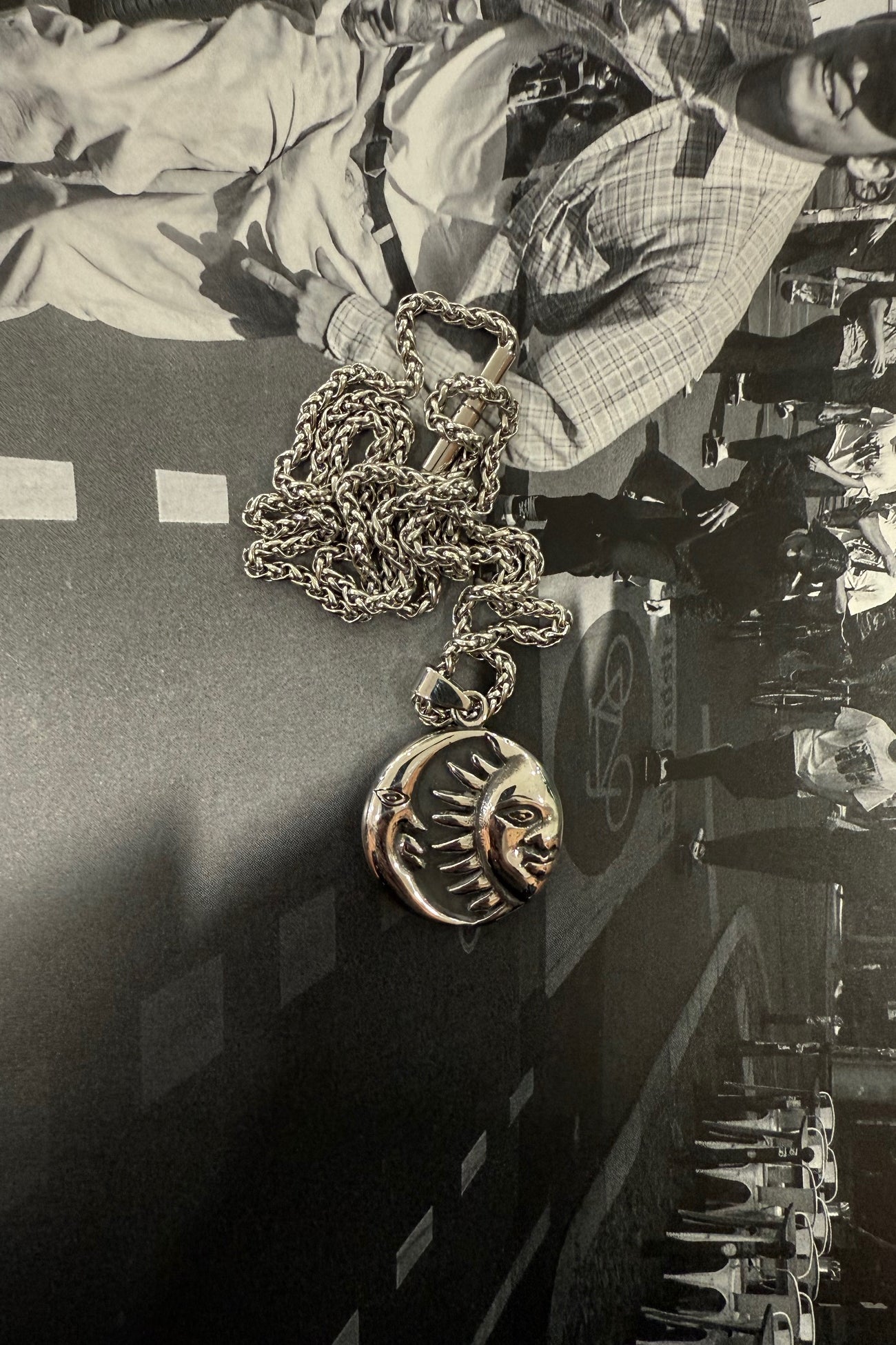 THE MOON SUN NECKLACE