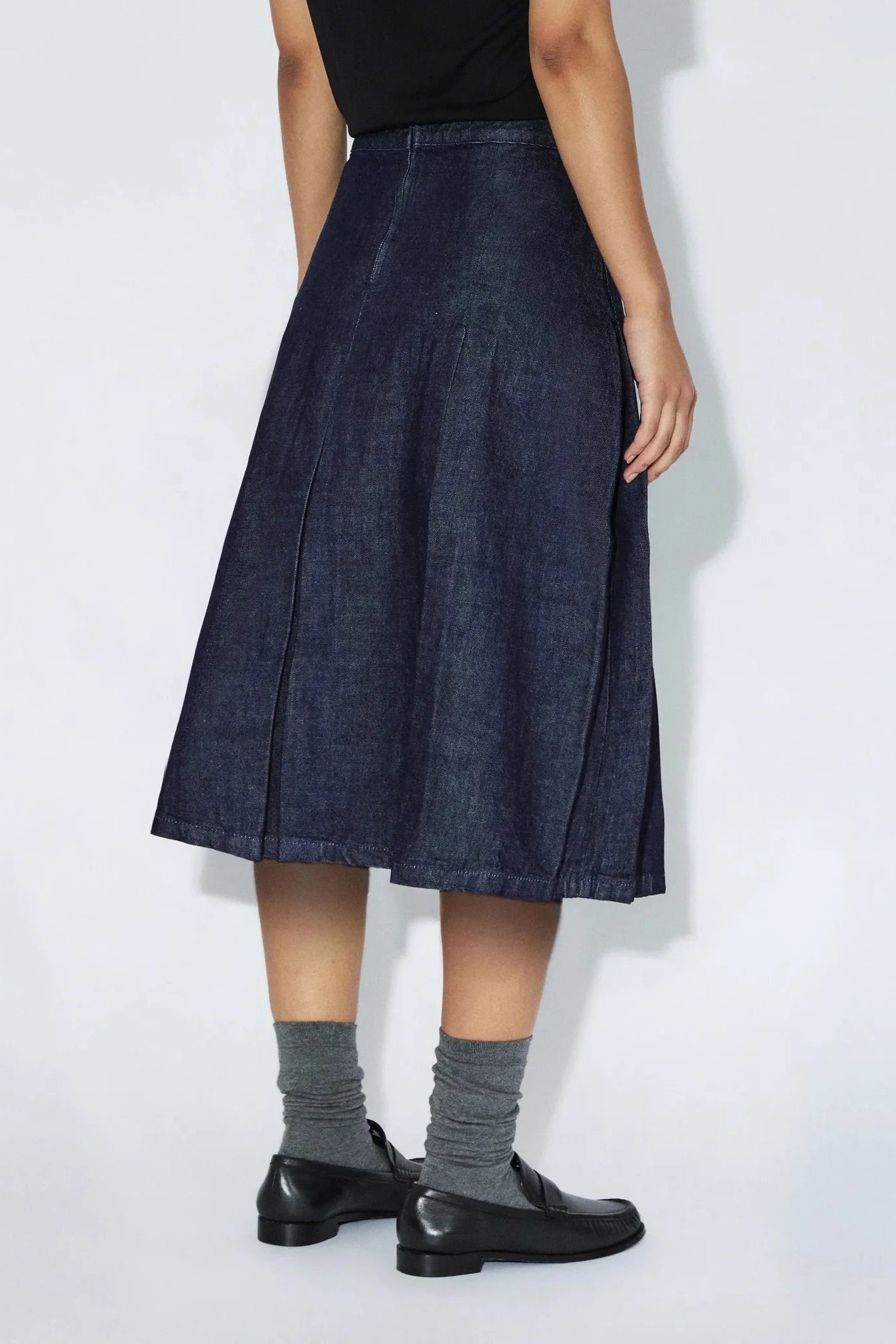 JOANNA SKIRT (Haze Rinse)