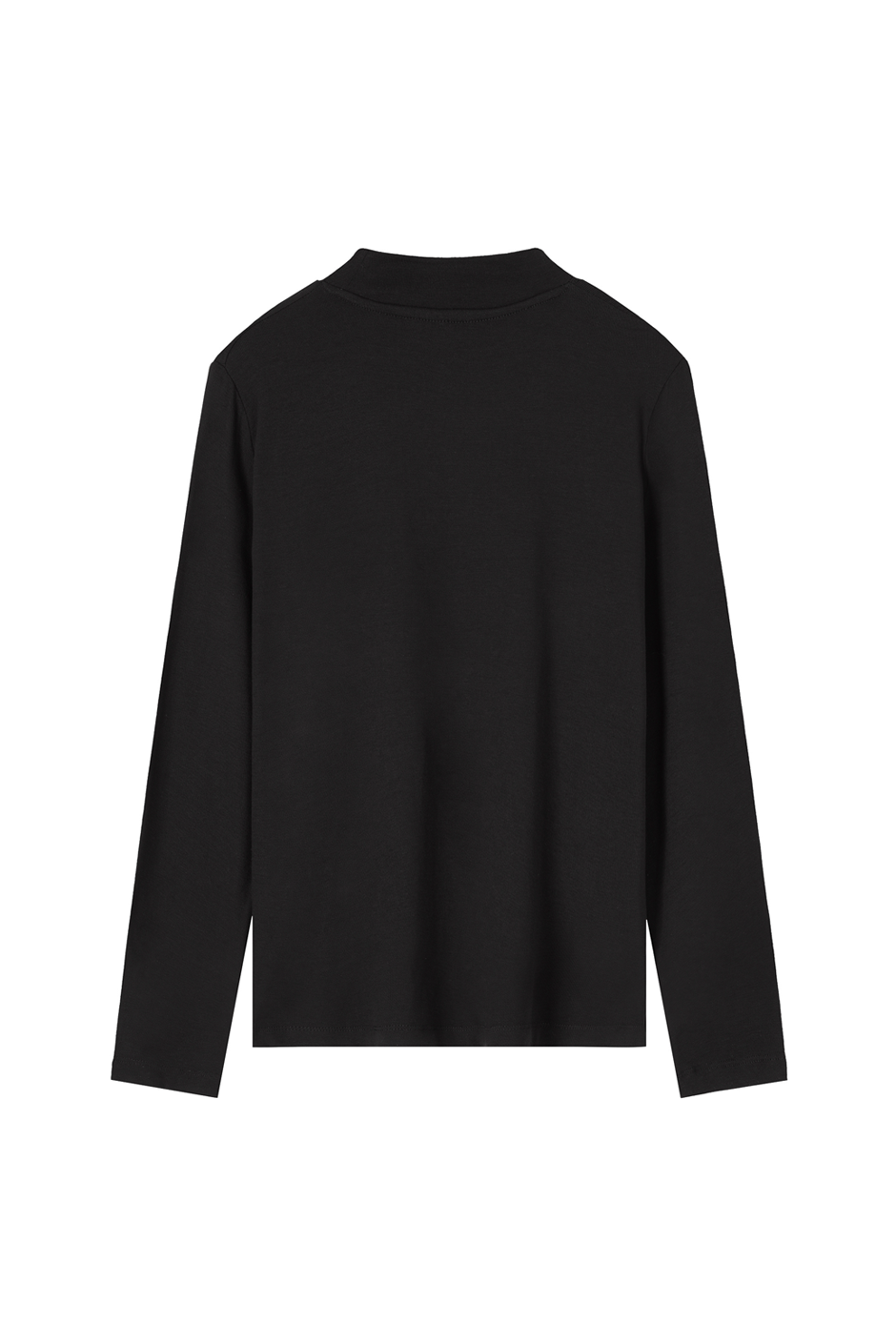 MOCK NECK SKIVVY (Black)