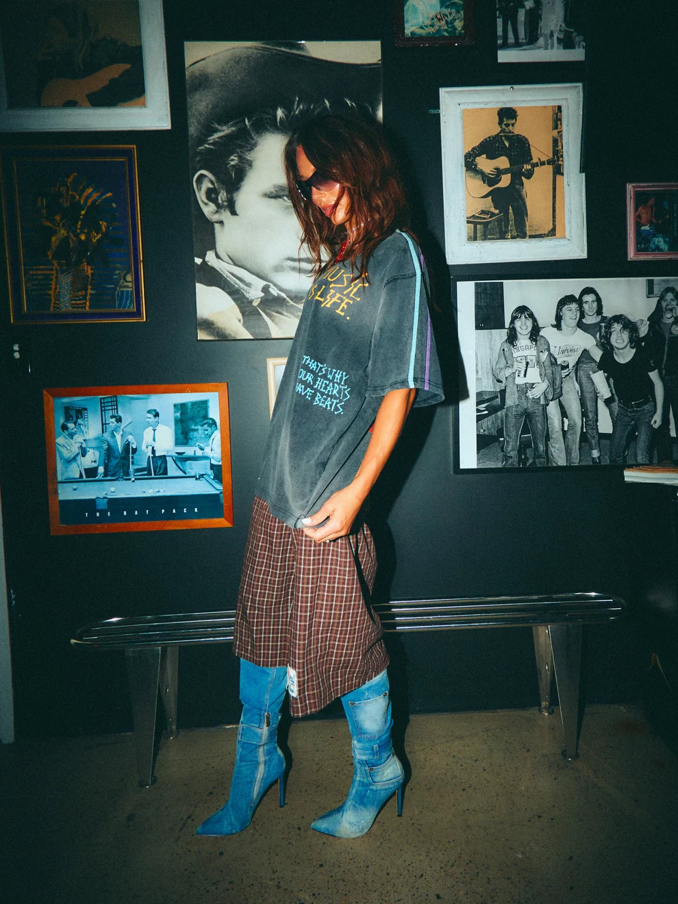 MUSIC IS LIFE TEE (Black)