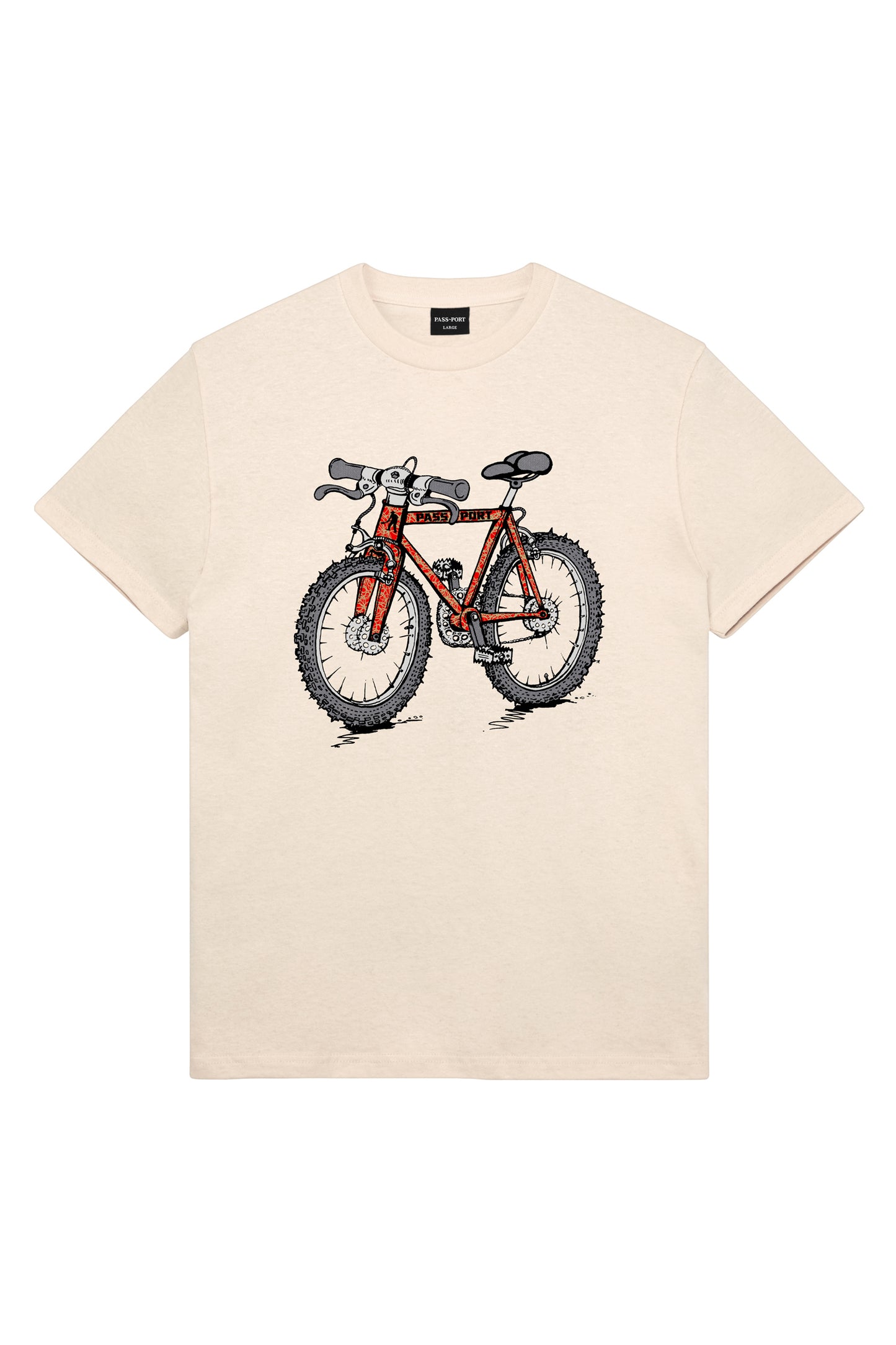 ONE SPEED TEE (Natural)