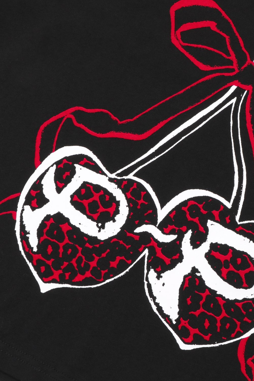 CHERRIES TEE (Black)