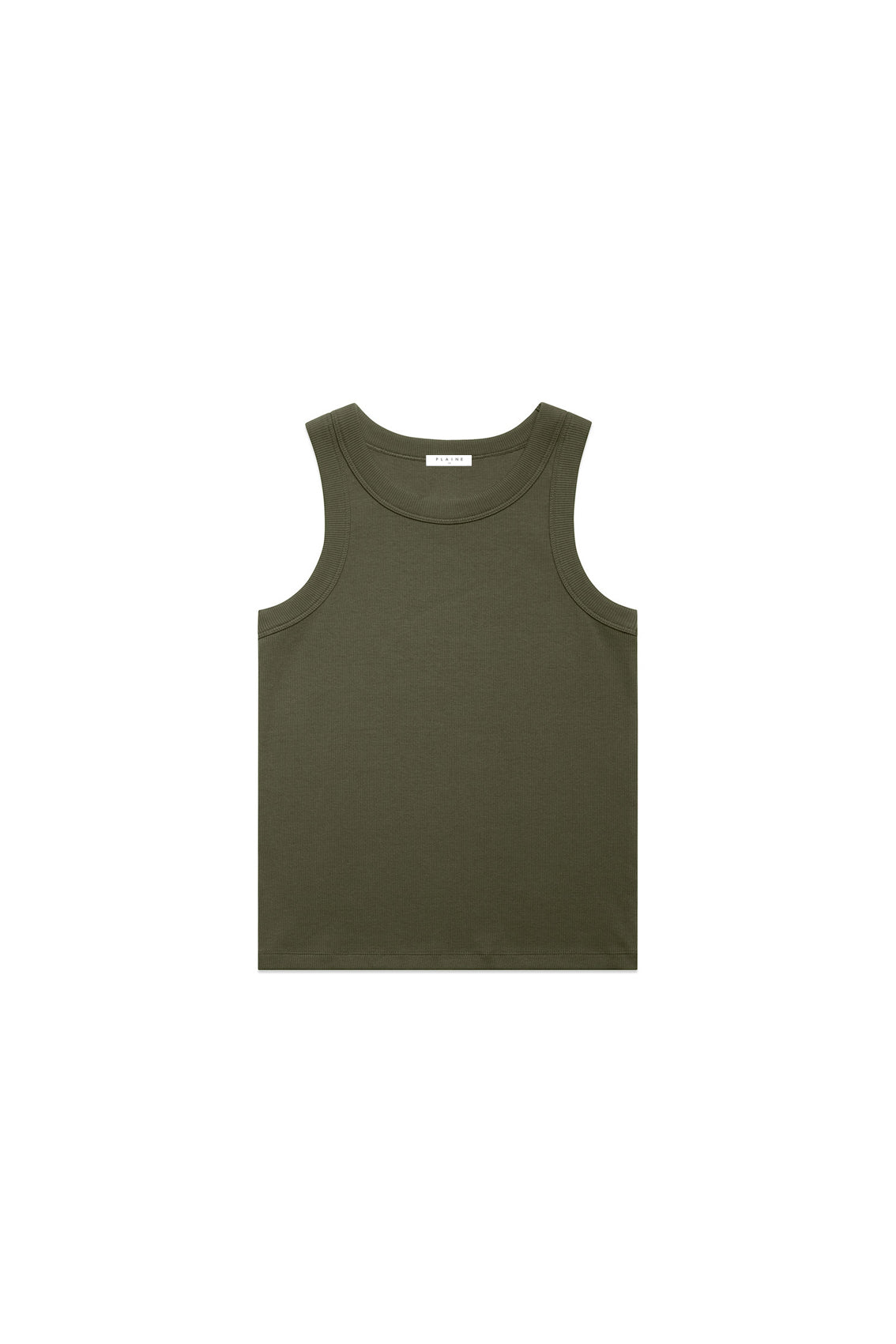 SELMA RIB SINGLET (Army Green)