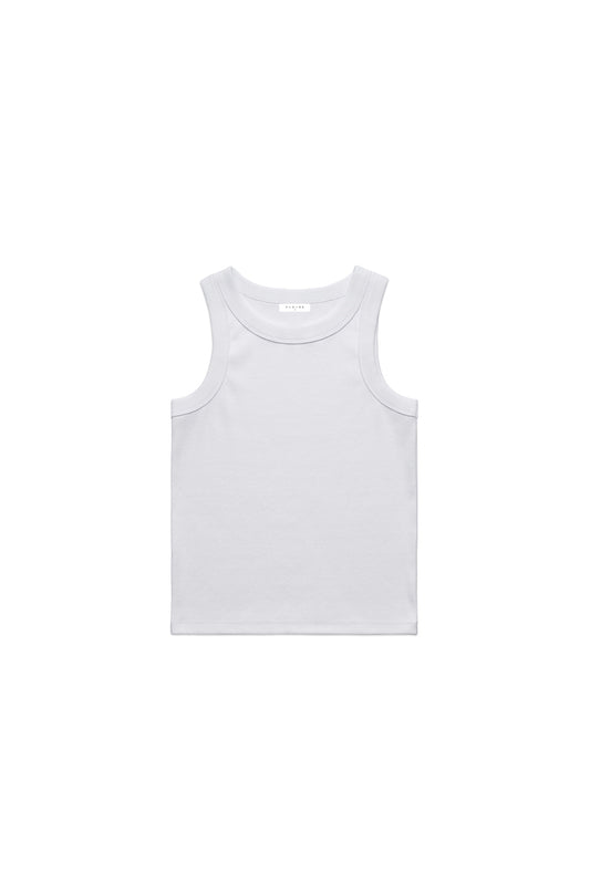 SELMA RIB SINGLET (White)