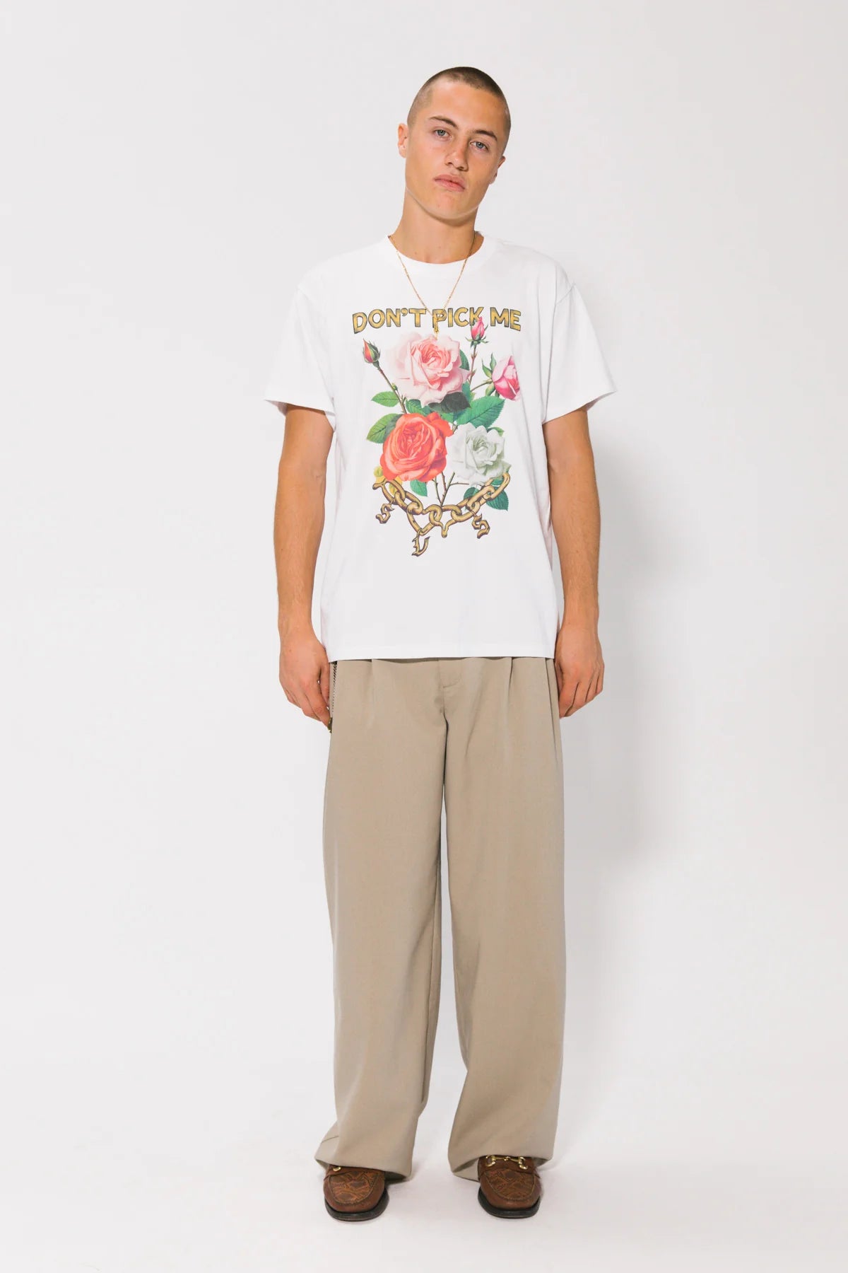 DON'T PICK ME TEE (White)