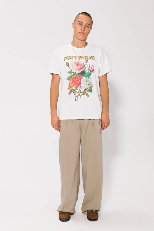 DON'T PICK ME TEE (White)