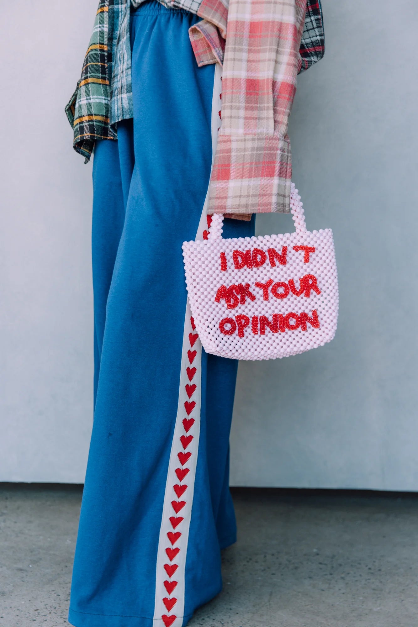 THE RAVING HEARTS PANTS (Blue)