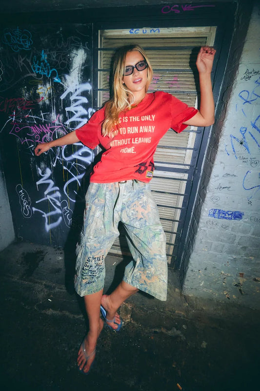 THE VINYL SHOP TEE (Red)