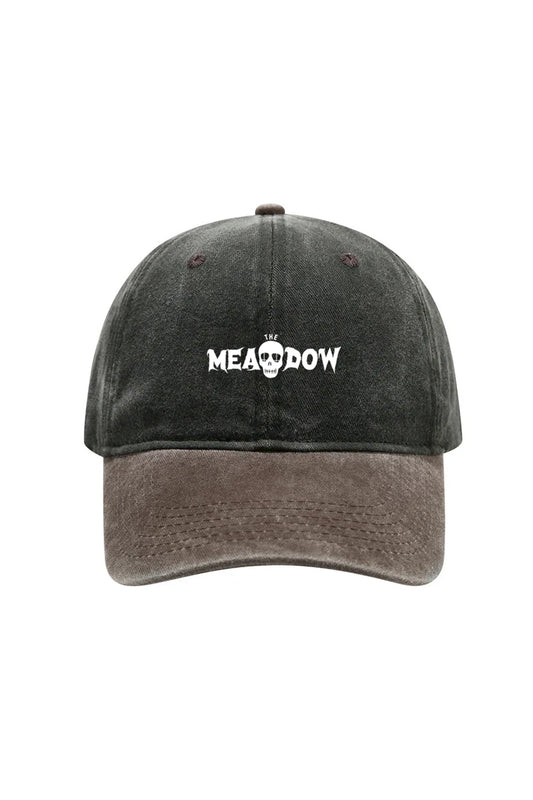 SKULL TWO-TONE HAT (Grn/Brn)