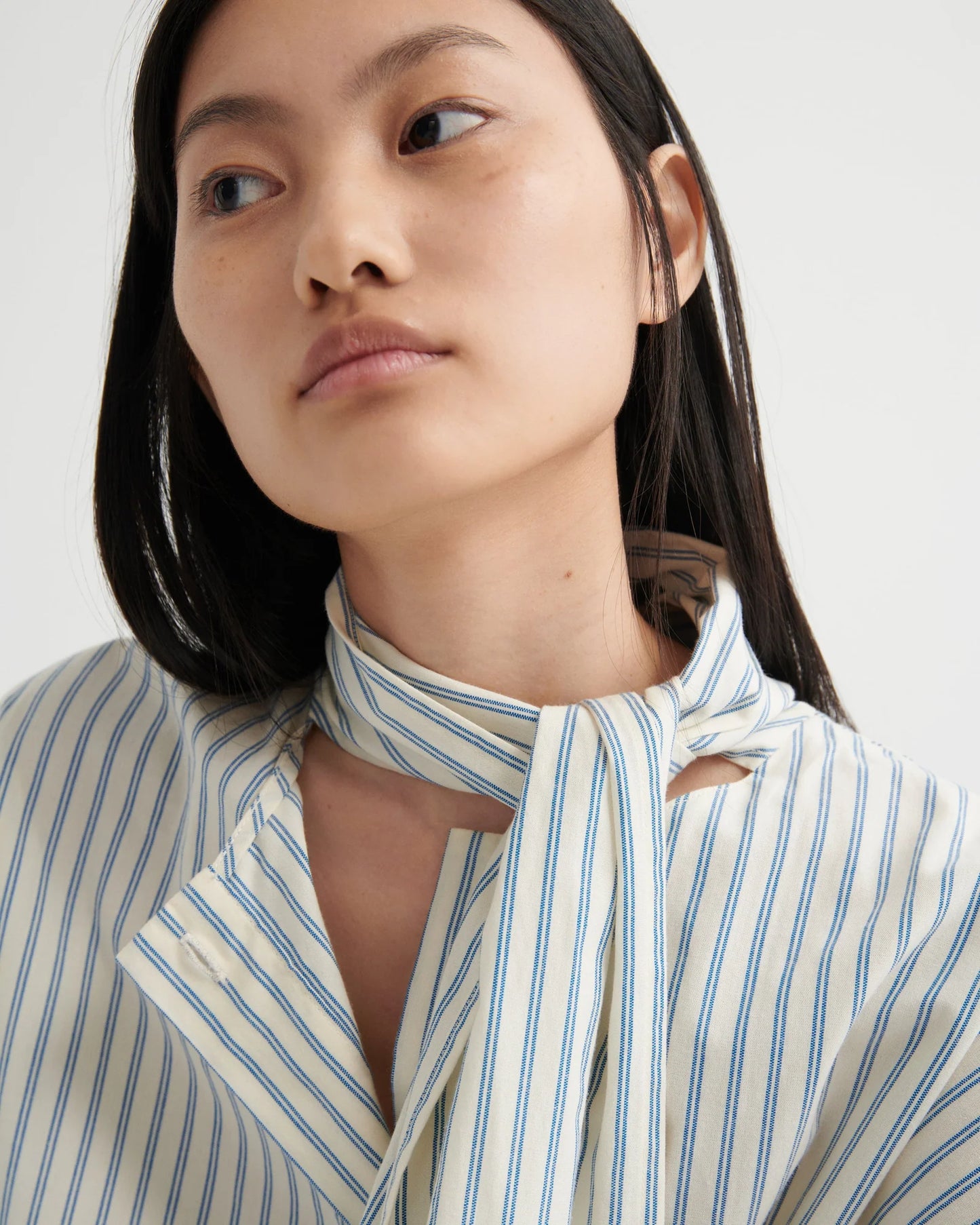 ASCOT DRESS (Ticking Stripe)