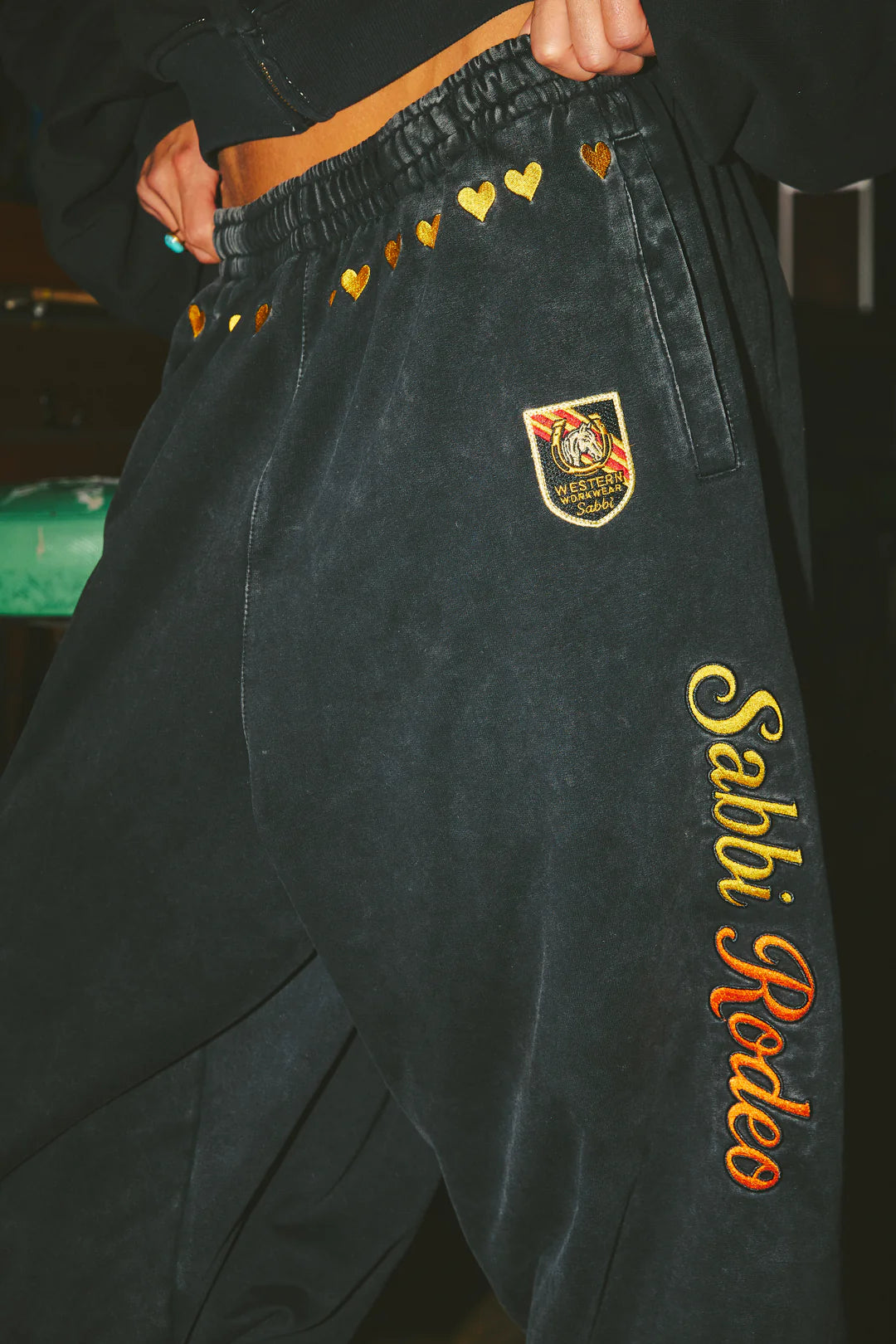 THE BE-YOUTIFUL WIDE LEG SWEAT PANTS