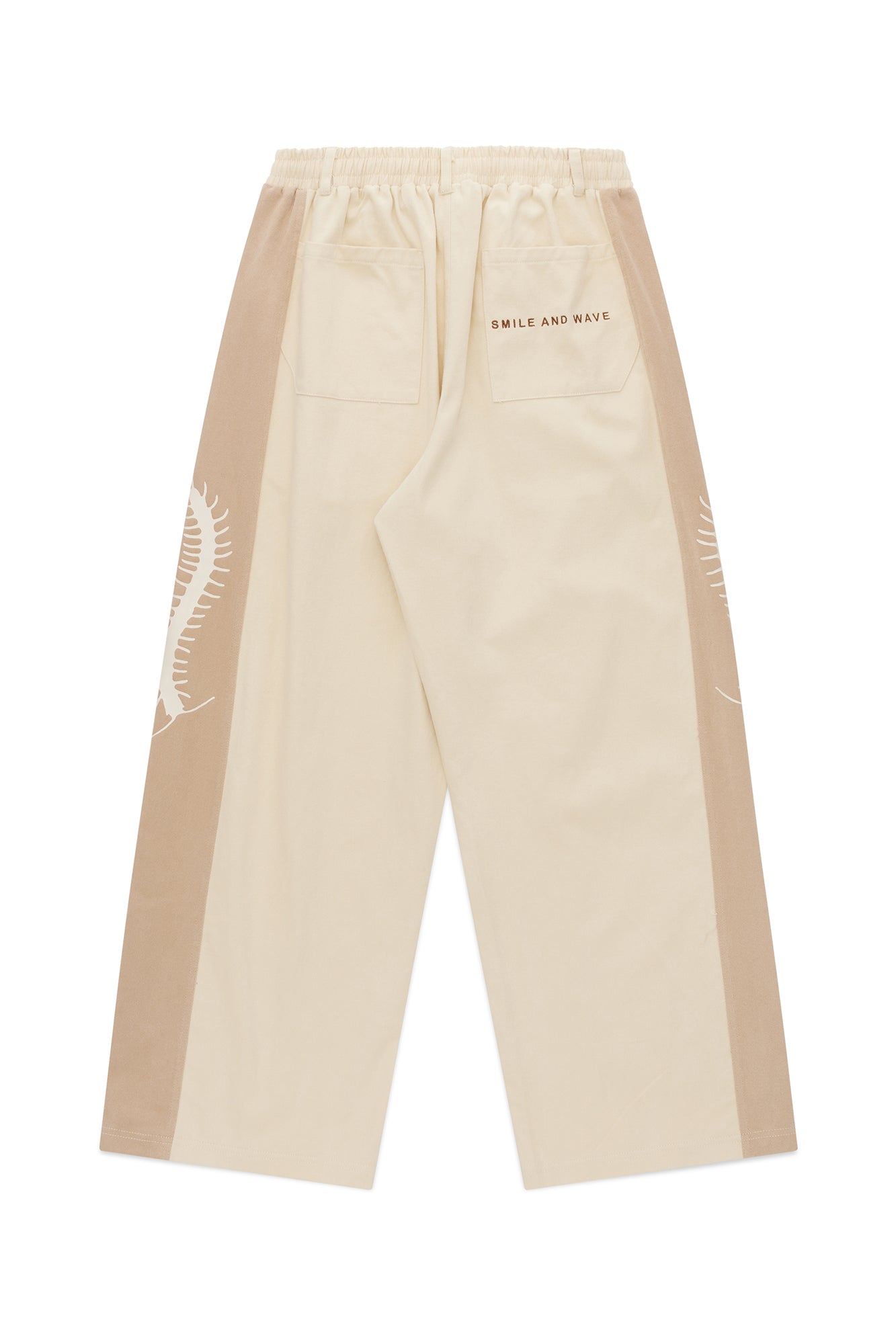 CENTIPEDE PANTS (Cream)