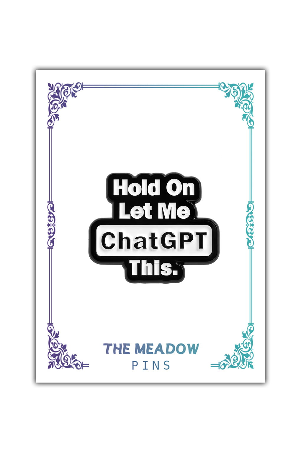 CHATTY CATHY LAPEL PIN
