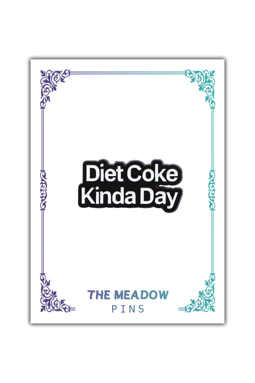 DIET COKE LAPEL PIN