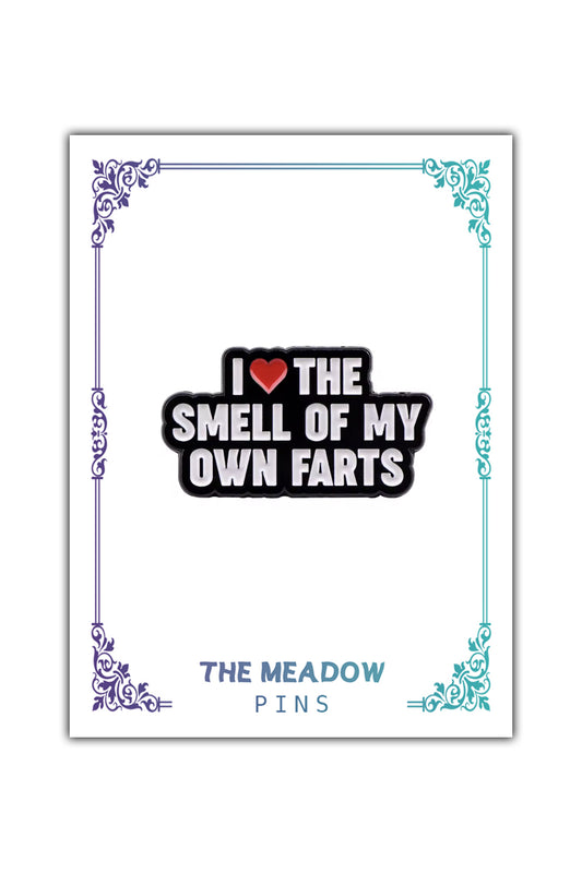 SMELL OF FARTS LAPEL PIN