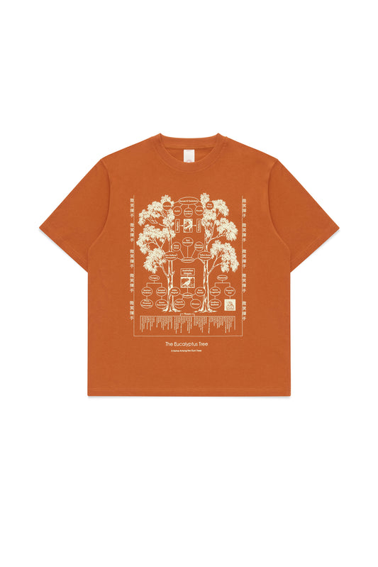 GUM TREE TEE (Rust)
