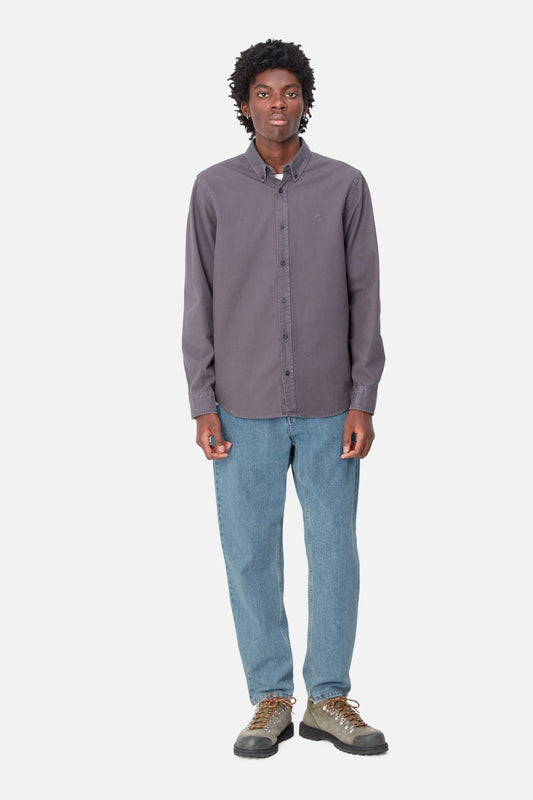 NEWEL PANT (Blue Stoned Bleached)