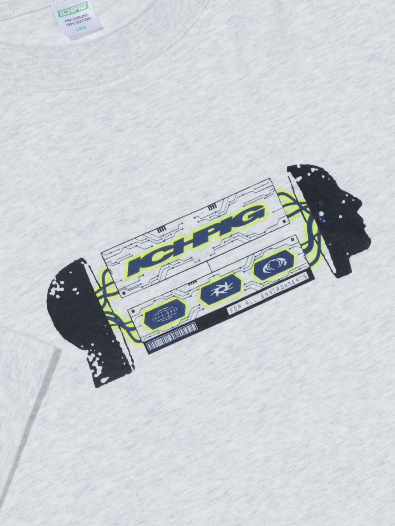 HEATWAVE TEE (White Marle)