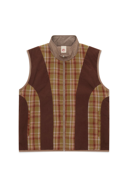 KEMP REVERSIBLE VEST (Olive/Brn)