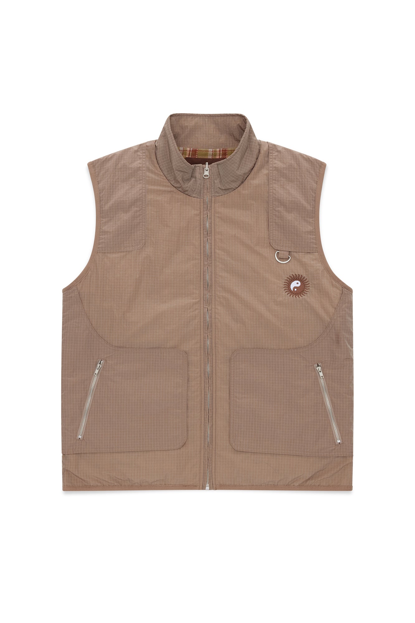 KEMP REVERSIBLE VEST (Olive/Brn)