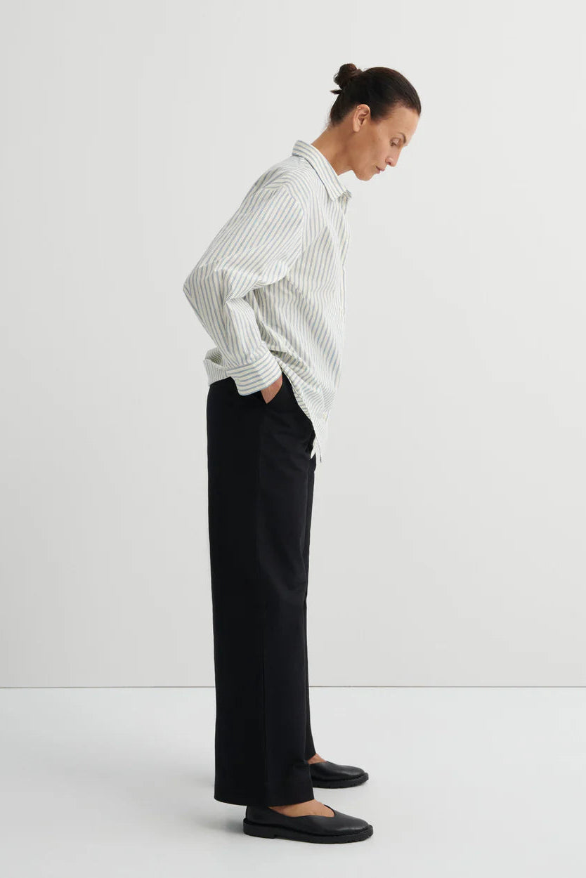 MAKER SHIRT (Ticking Stripe)