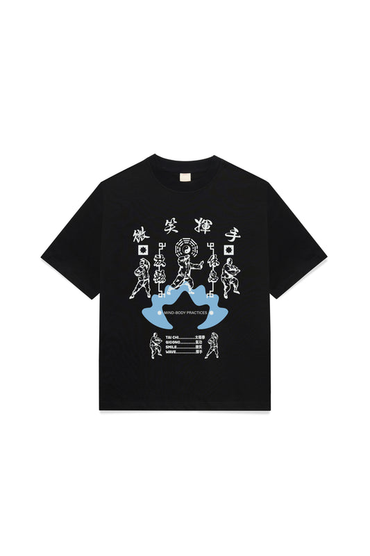 MIND BODY TEE (Black)