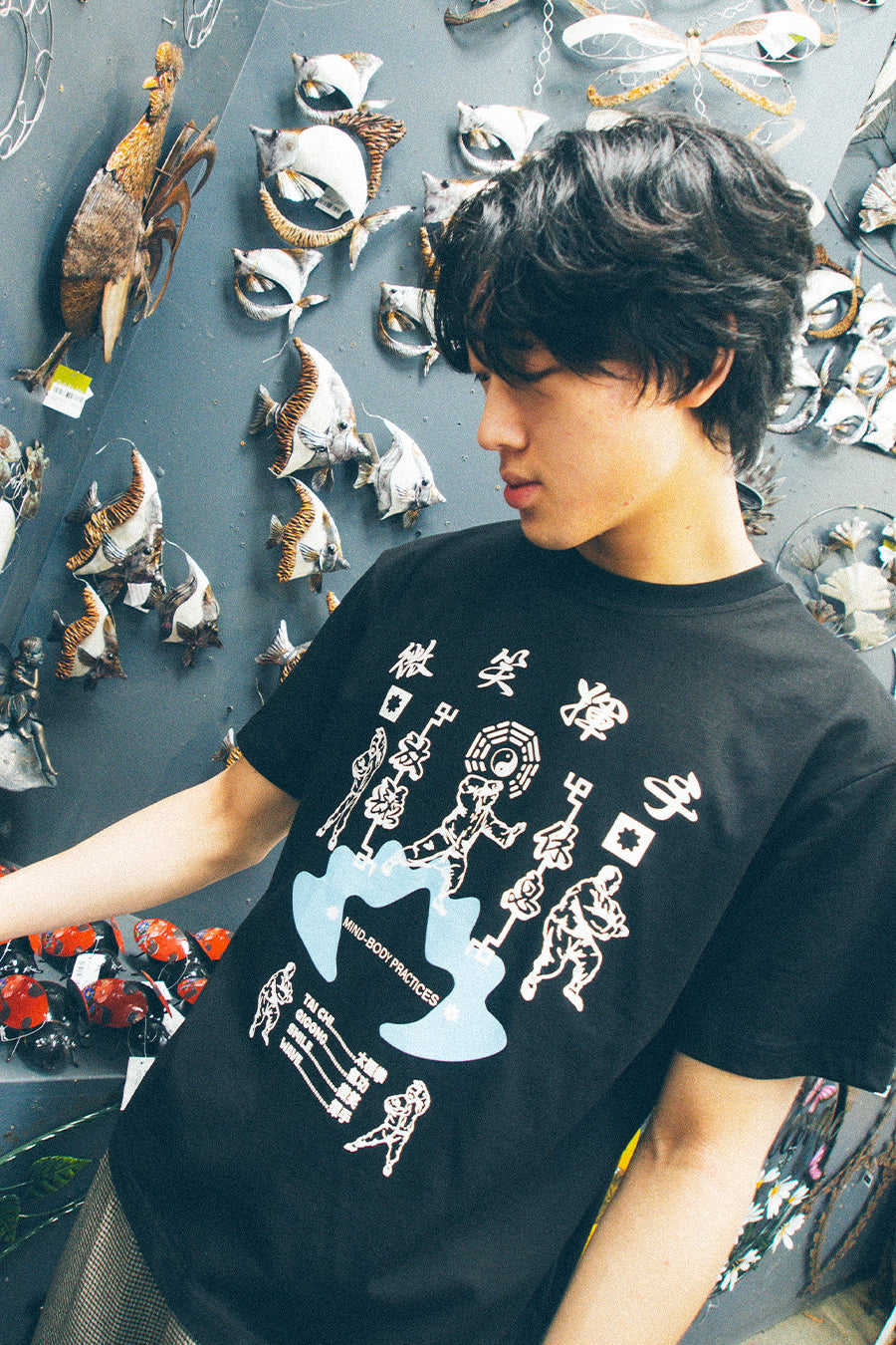 MIND BODY TEE (Black)