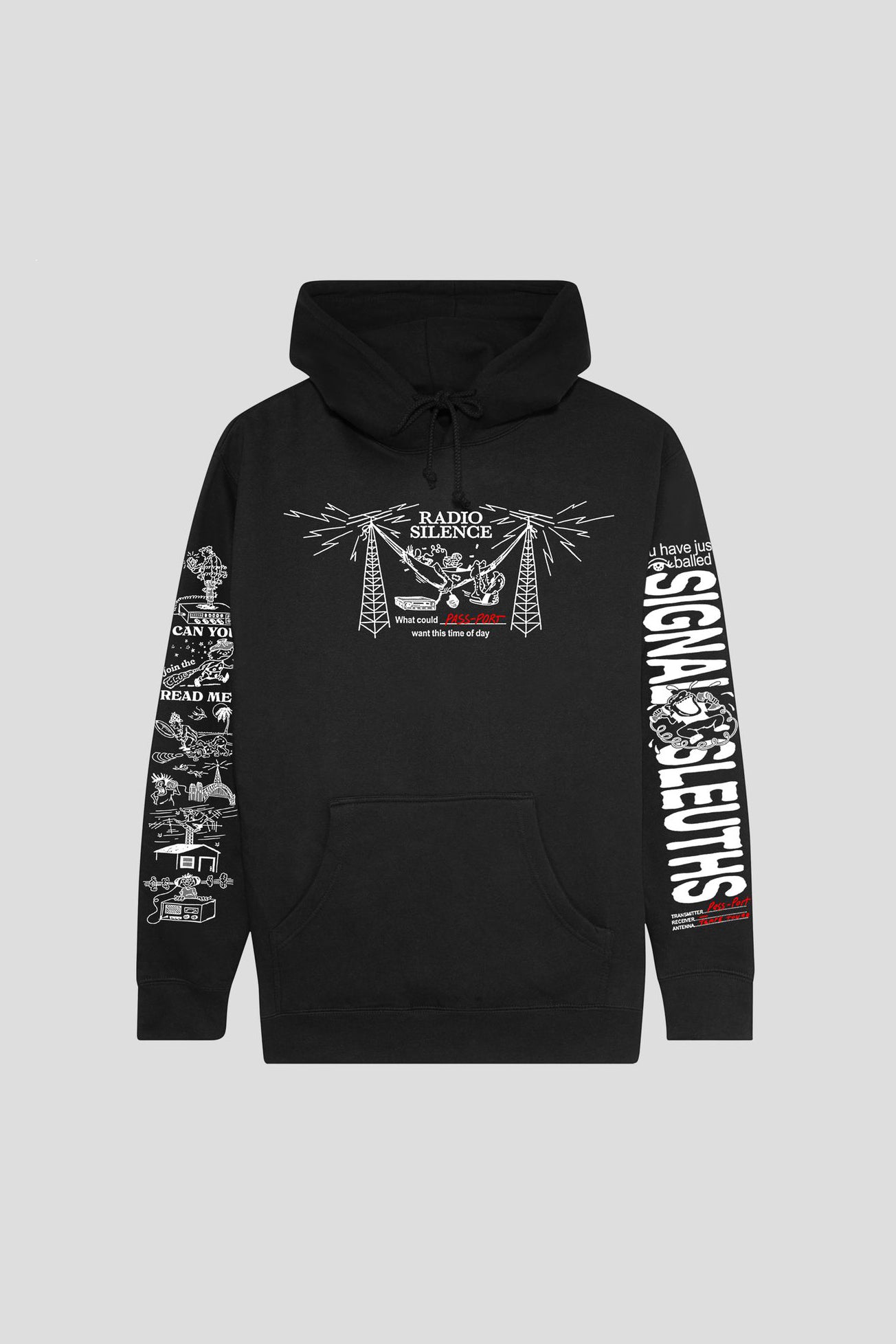 RADIO SILENCE HOODIE (Black)