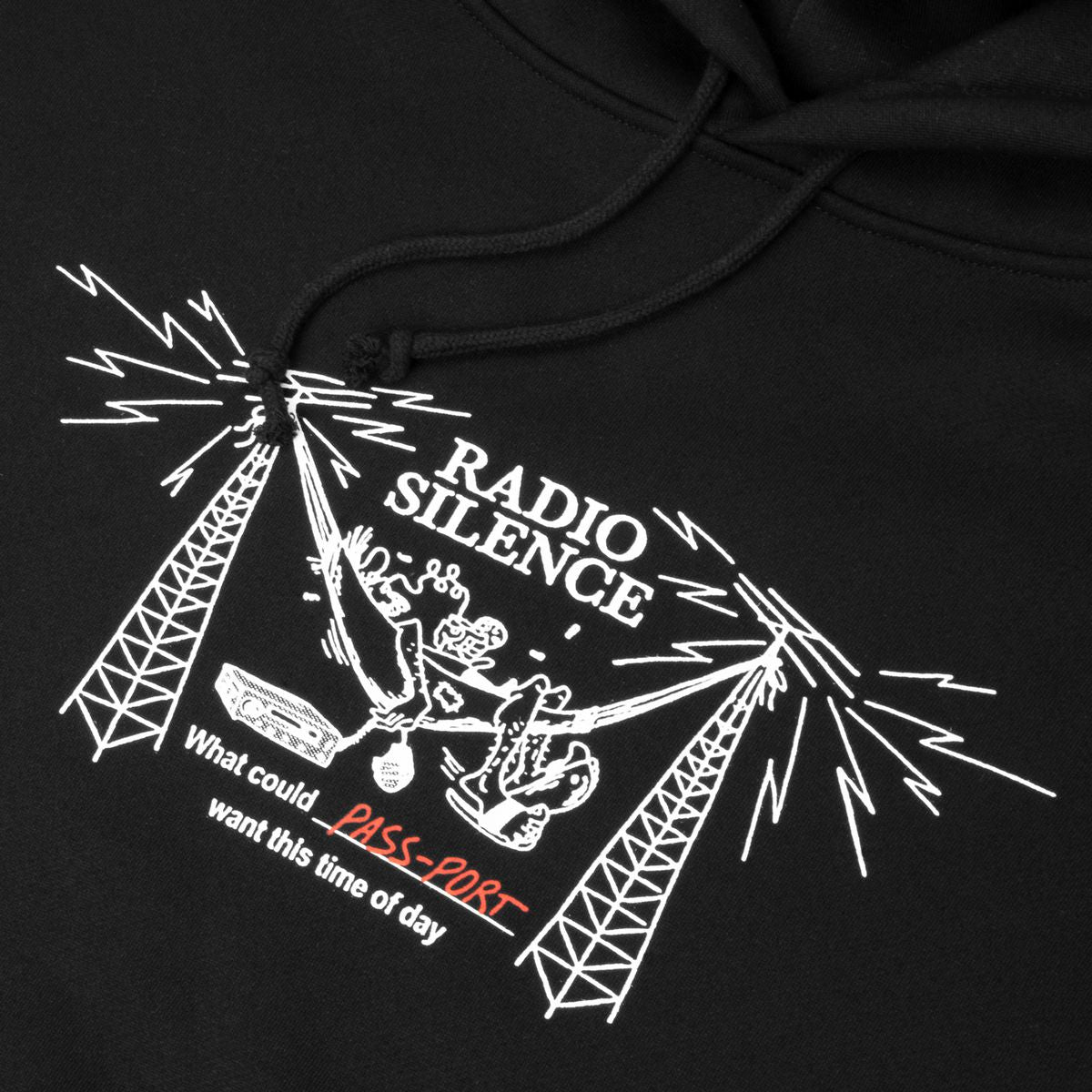 RADIO SILENCE HOODIE (Black)