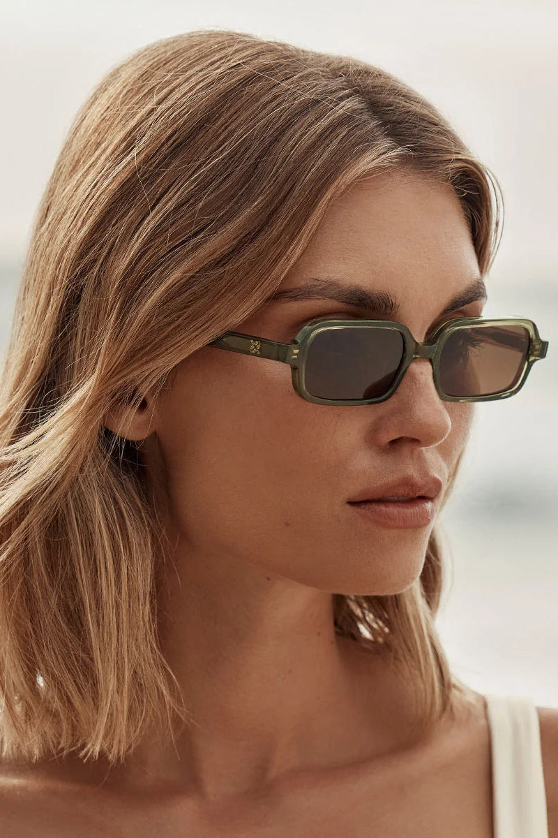 NEBULA SUNGLASSES (Moss/Gold)