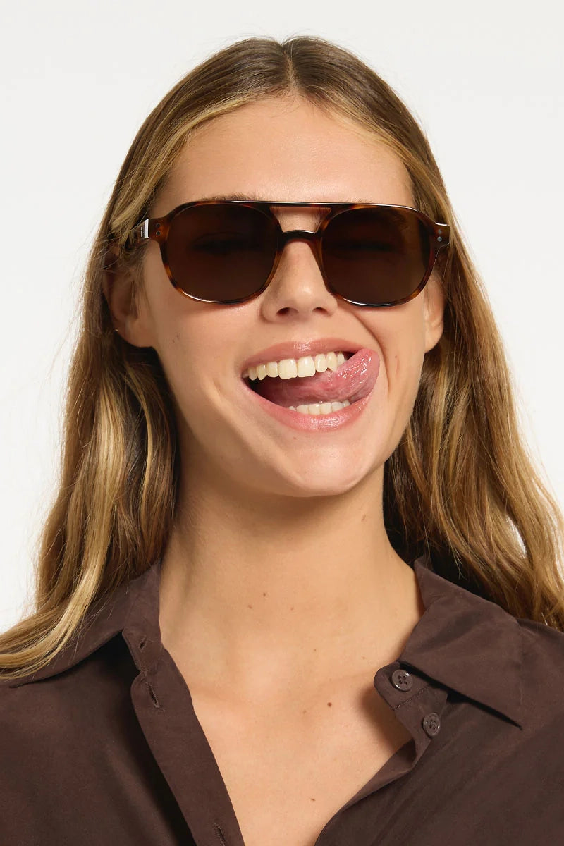 SUBLIMINAL SUNGLASSES (Brown Tort)