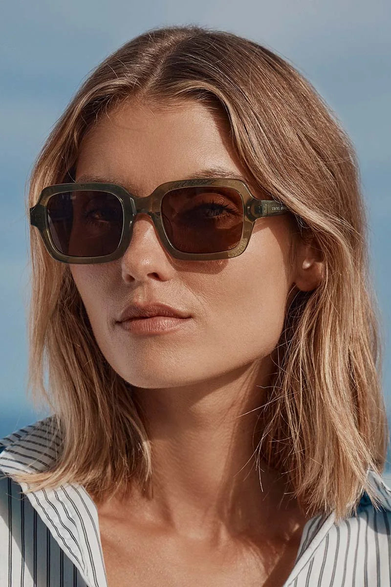 VACATION SUNGLASSES (Moss)