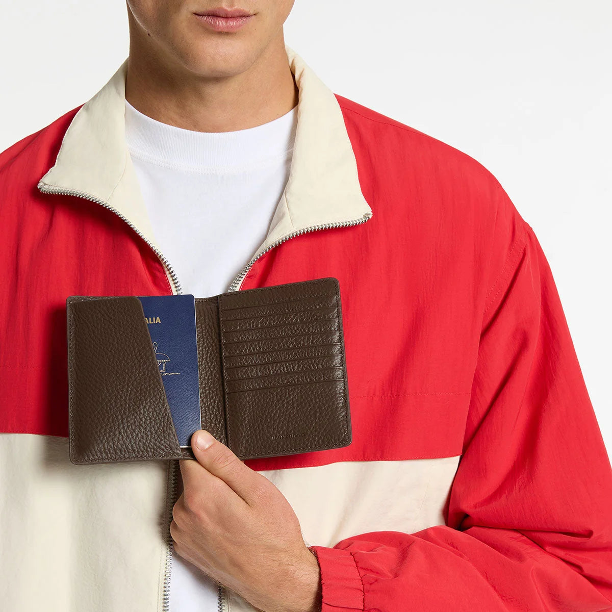 IN TRANSIT TRAVEL WALLET (Cocoa)