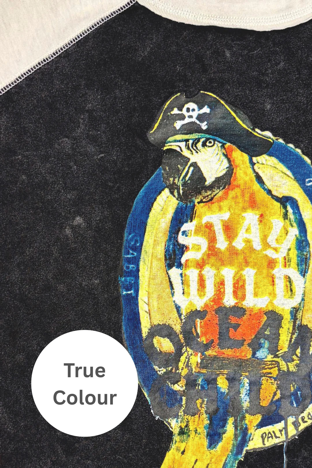 THE STAY WILD RAGLAN TEE